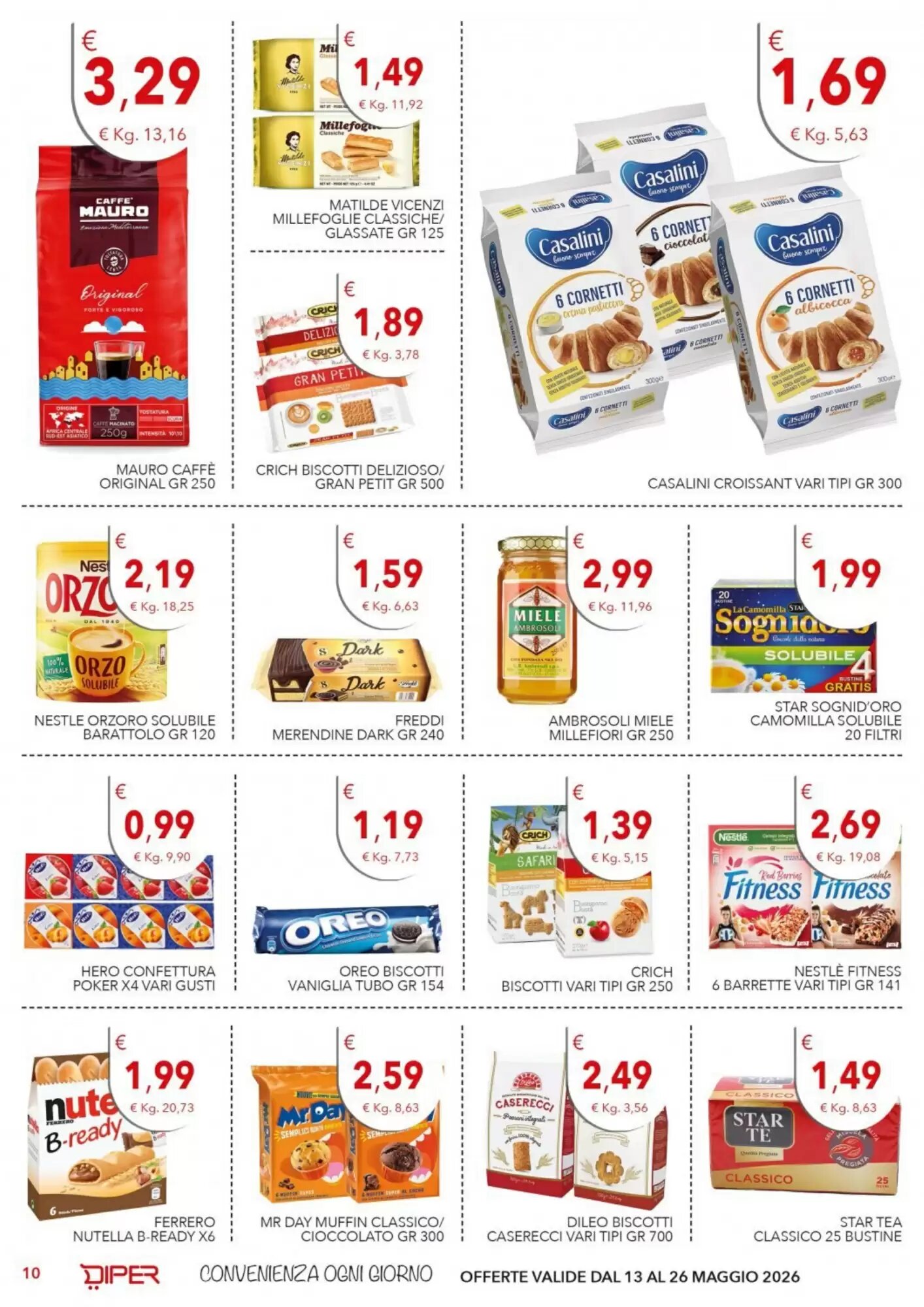 Volantino promozionale Diper  valide dal 13/05/2026 - Pagina 10.