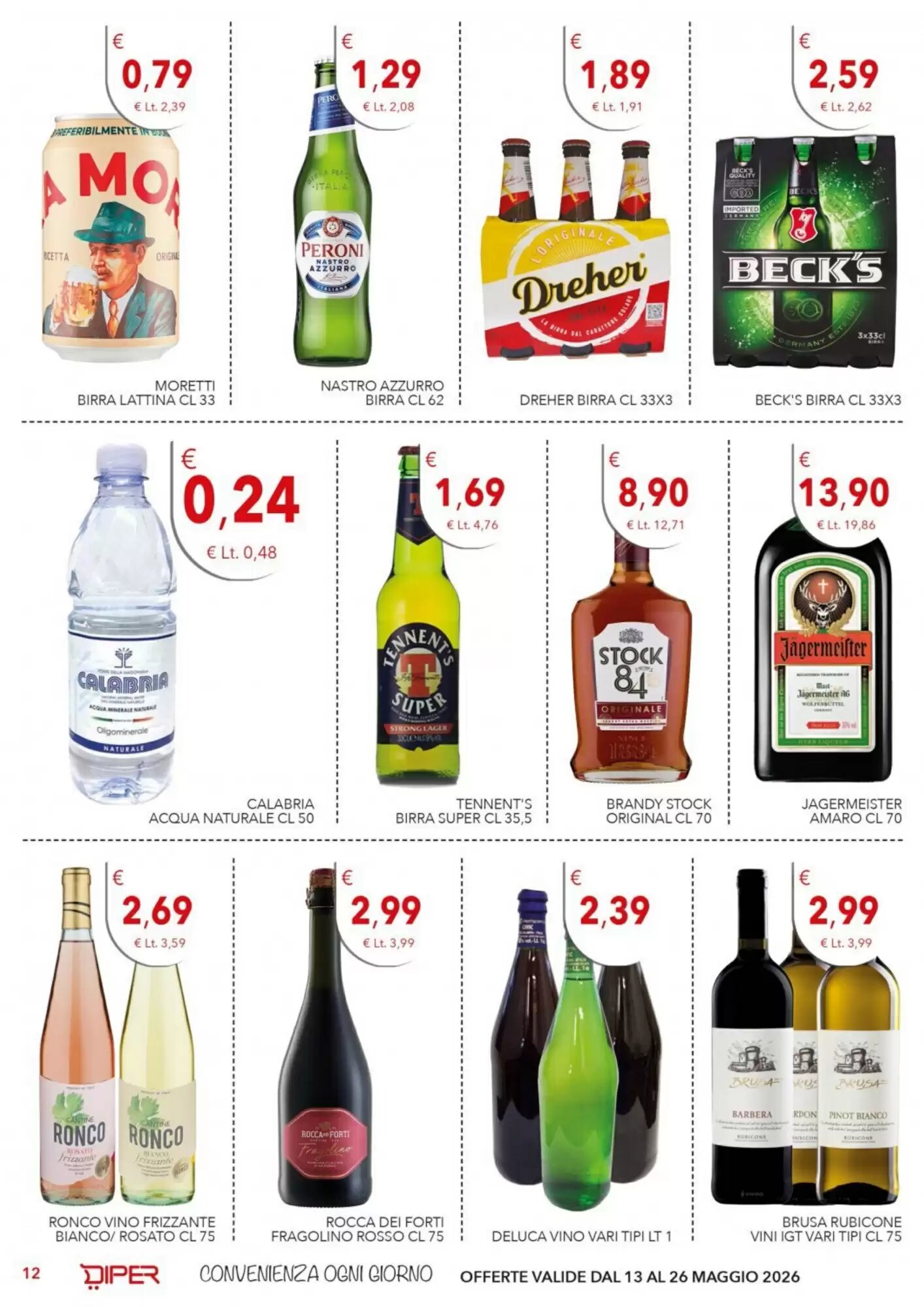 Volantino promozionale Diper  valide dal 13/05/2026 - Pagina 12.
