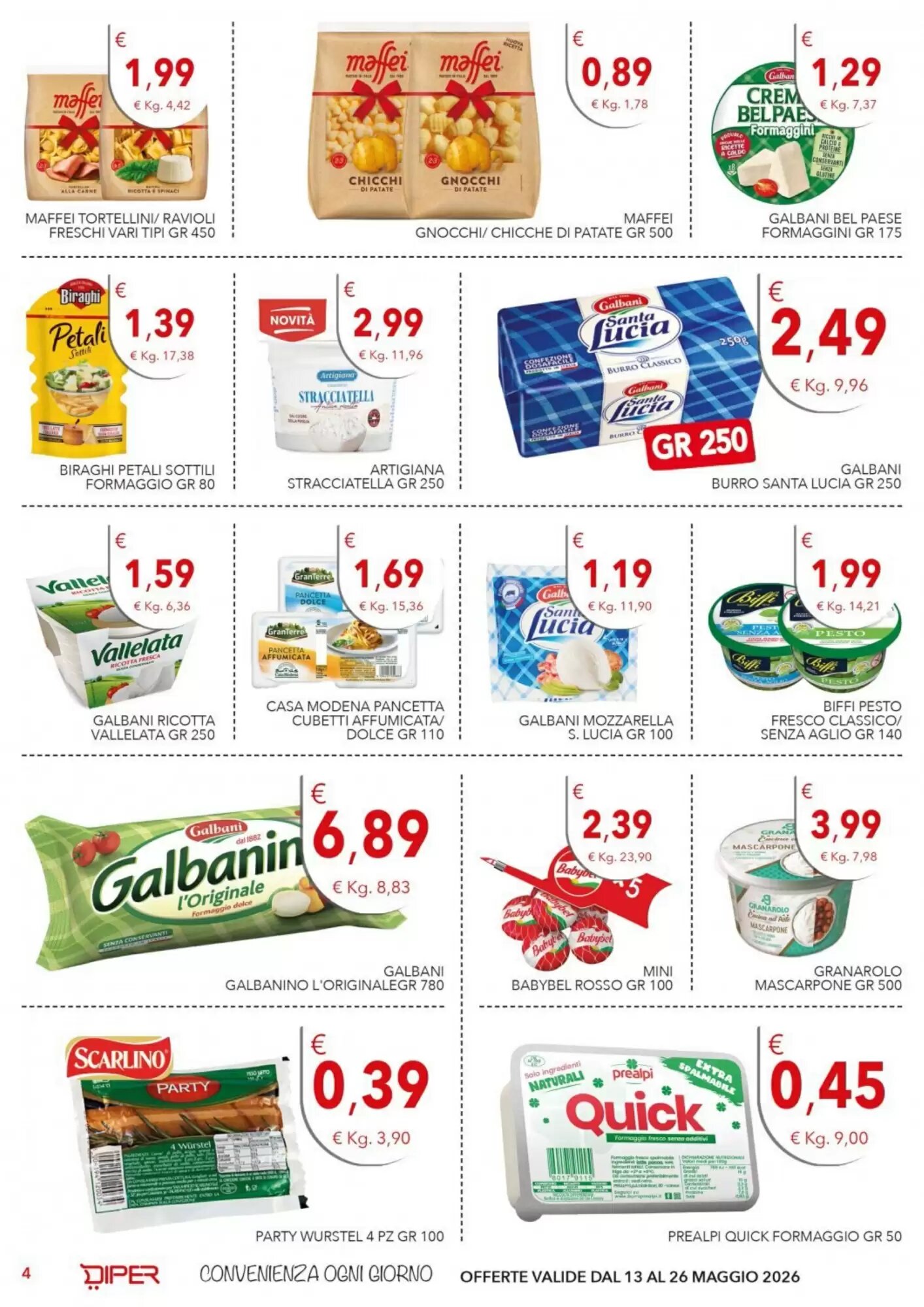 Volantino promozionale Diper  valide dal 13/05/2026 - Pagina 4.