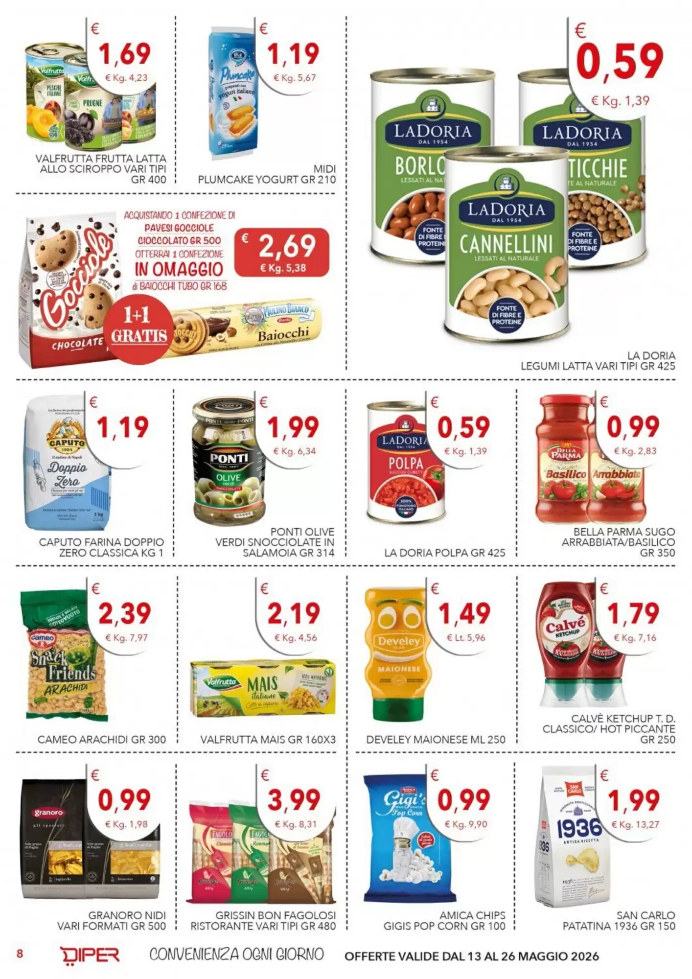 Volantino promozionale Diper  valide dal 13/05/2026 - Pagina 8.