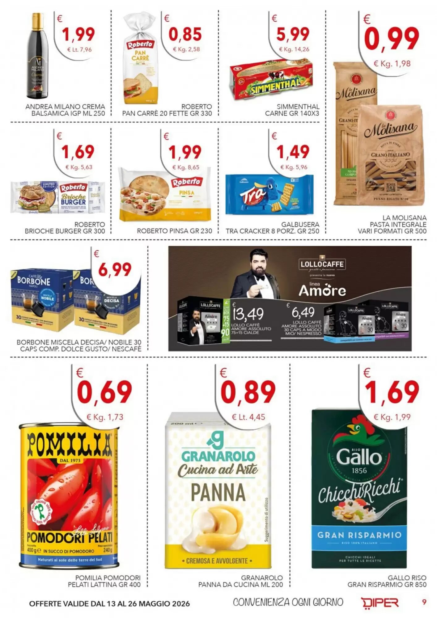Volantino promozionale Diper  valide dal 13/05/2026 - Pagina 9.
