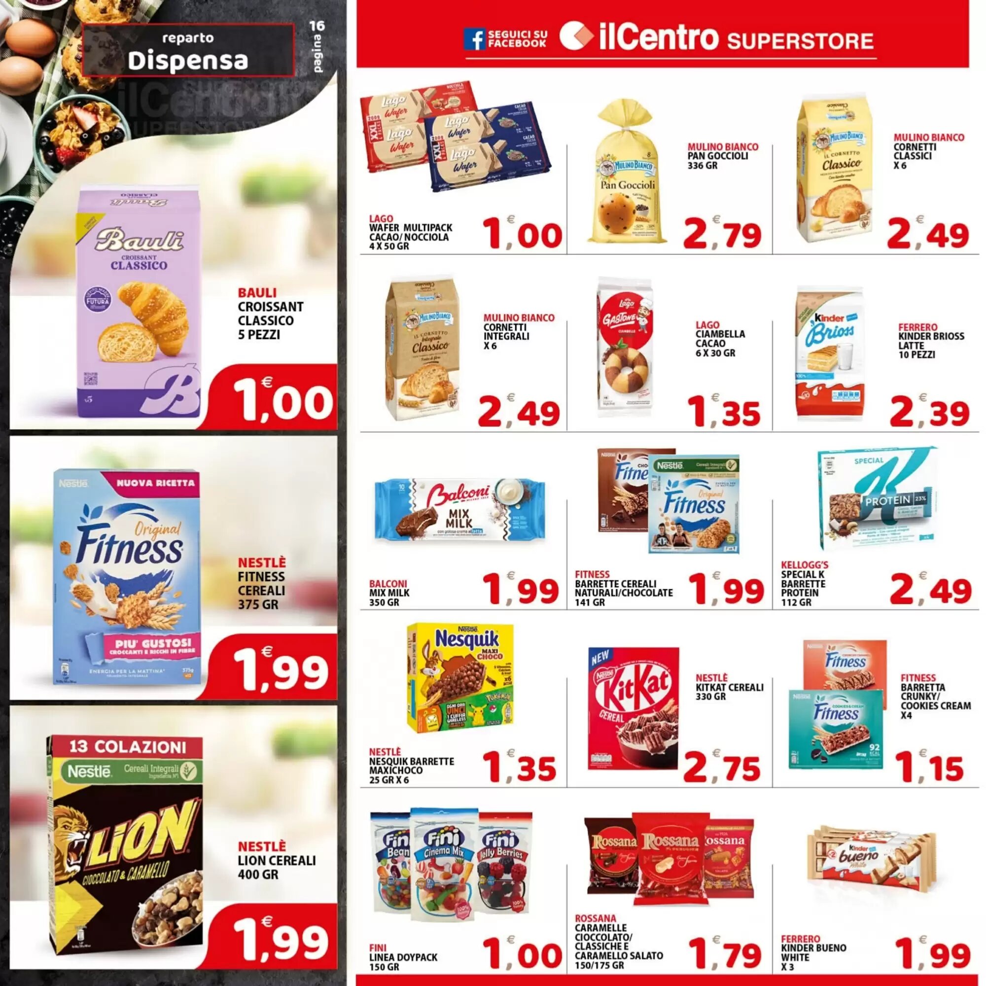 Volantino promozionale Il Centro Superstore  valide dal 13/05/2026 - Pagina 16.