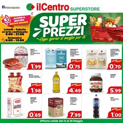 Volantino promozionale Il Centro Superstore  valide dal 13/05/2026