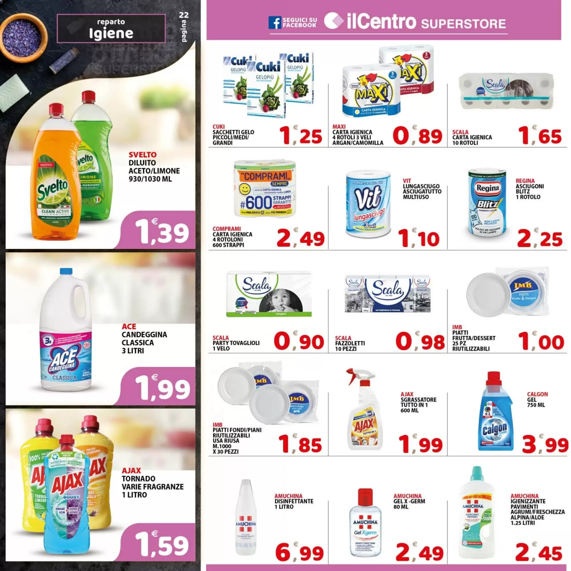 Volantino promozionale Il Centro Superstore  valide dal 13/05/2026 - Pagina 22.