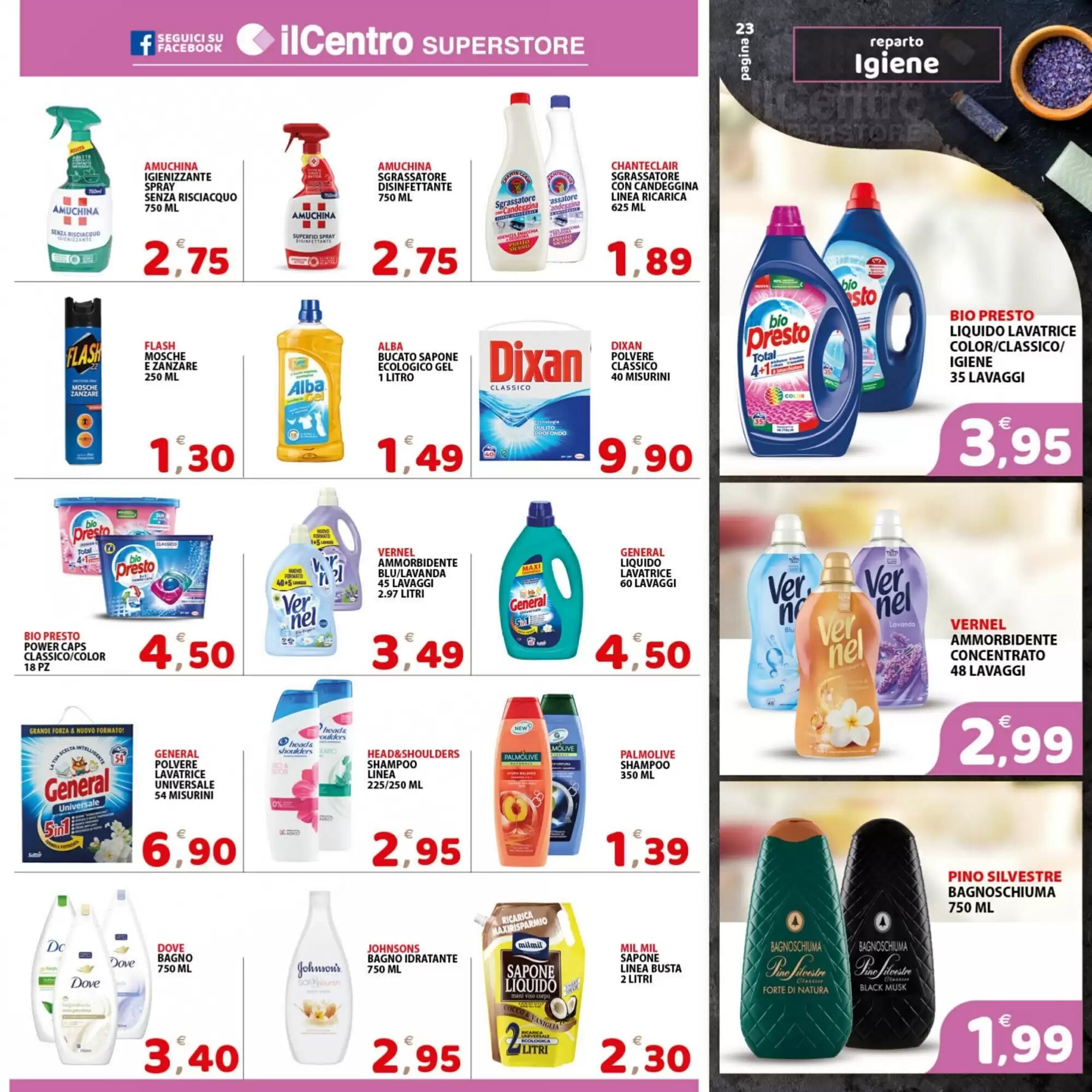 Volantino promozionale Il Centro Superstore  valide dal 13/05/2026 - Pagina 23.