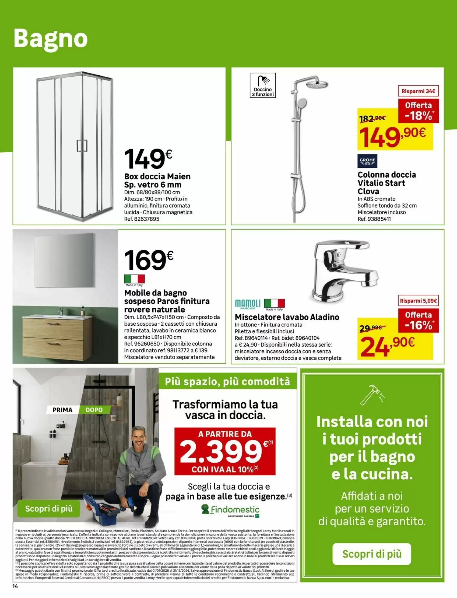 Volantino promozionale Leroy Merlin  valide dal 13/05/2026 - Pagina 14.