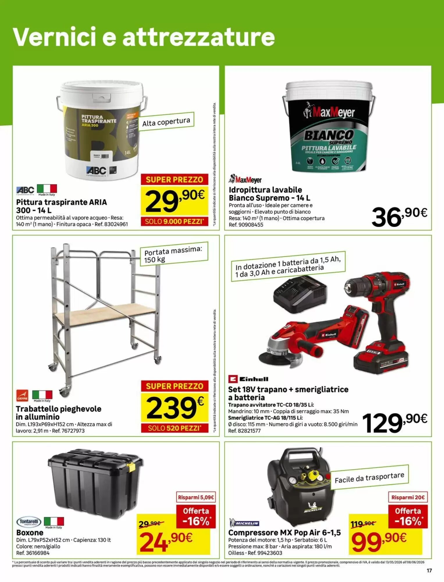 Volantino promozionale Leroy Merlin  valide dal 13/05/2026 - Pagina 17.