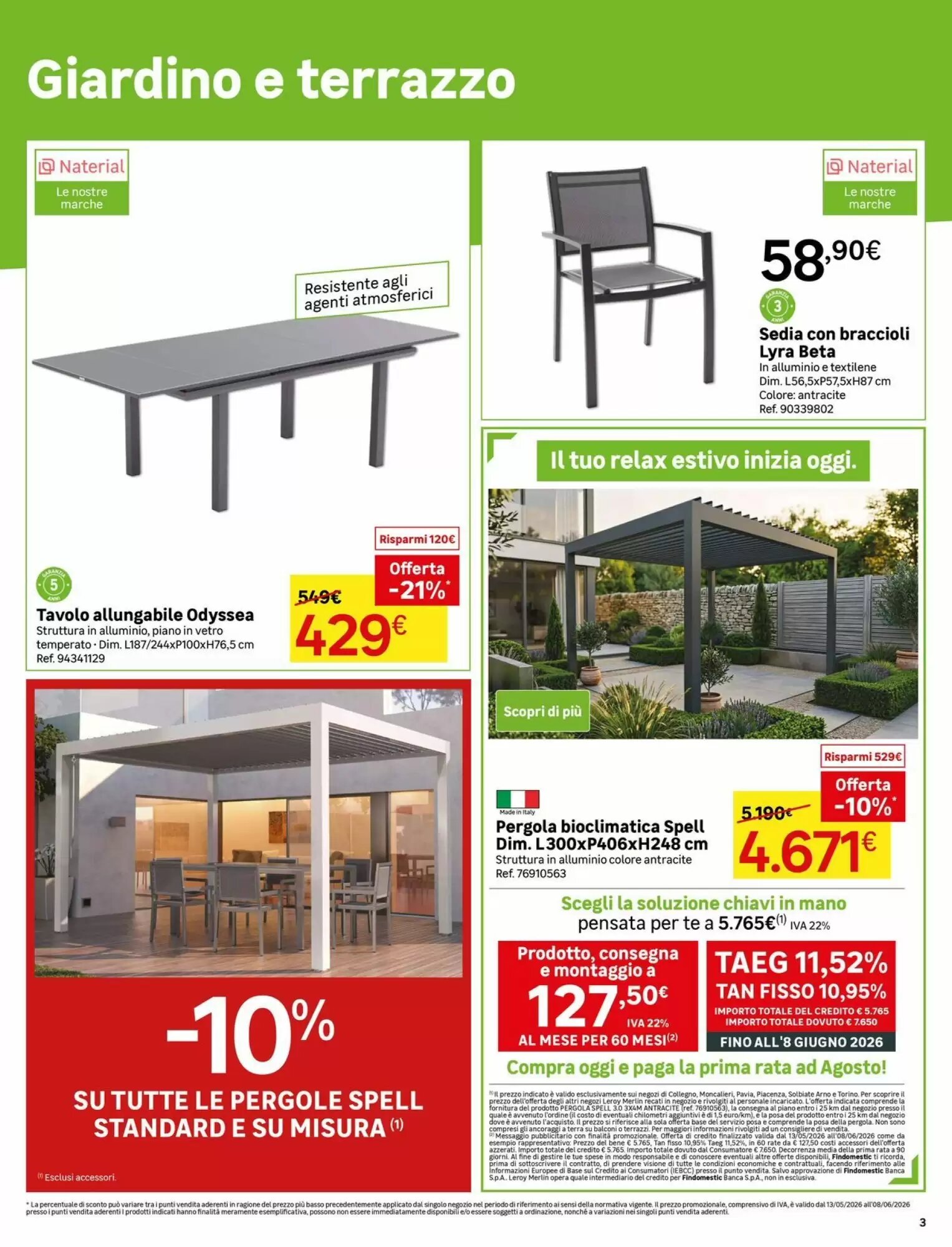 Volantino promozionale Leroy Merlin  valide dal 13/05/2026 - Pagina 3.