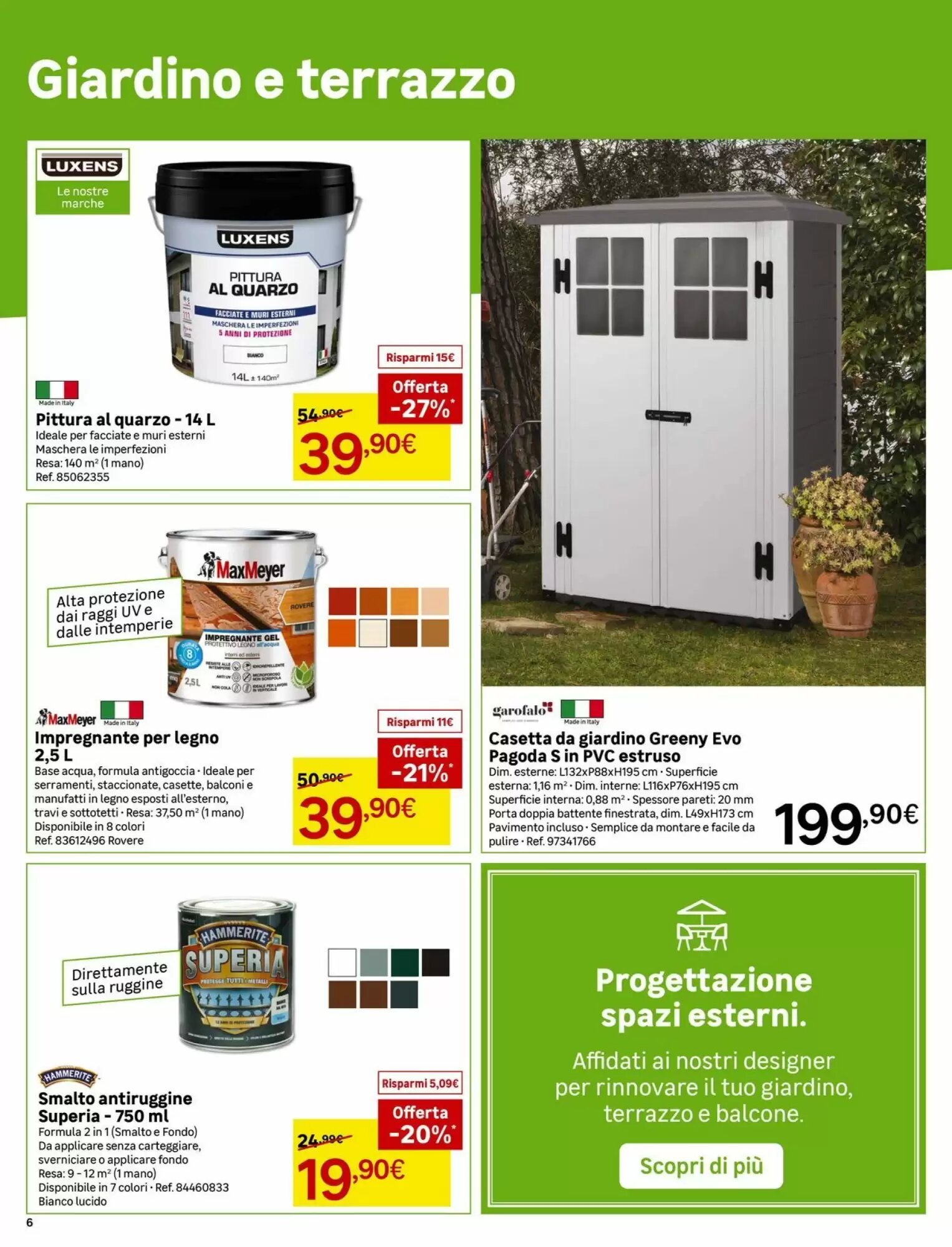 Volantino promozionale Leroy Merlin  valide dal 13/05/2026 - Pagina 6.