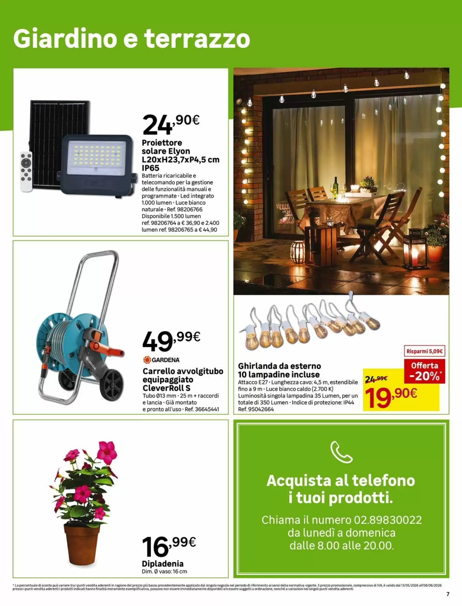 Volantino promozionale Leroy Merlin  valide dal 13/05/2026 - Pagina 7.