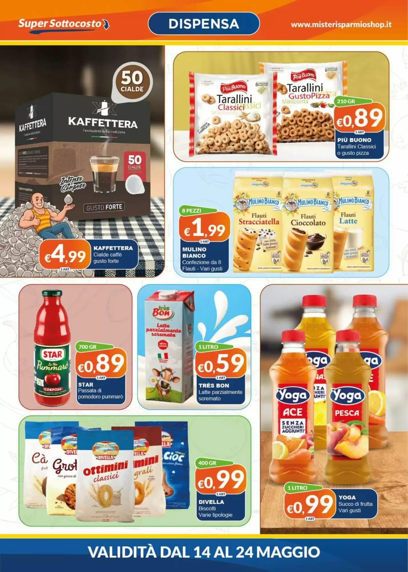 Volantino promozionale Mister Risparmio  valide dal 13/05/2026 - Pagina 2.