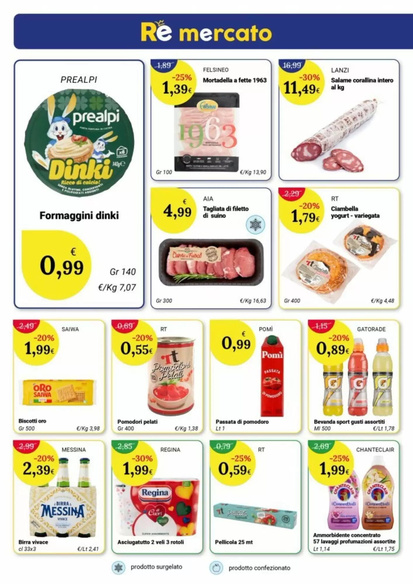 Volantino promozionale Re Mercato Lucrezia  valide dal 13/05/2026 - Pagina 3.