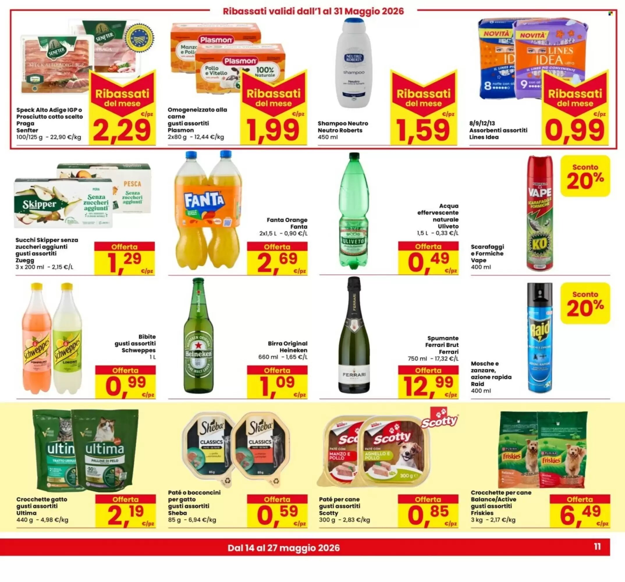 Volantino promozionale Eurospar  valide dal 14/05/2026 - Pagina 11.