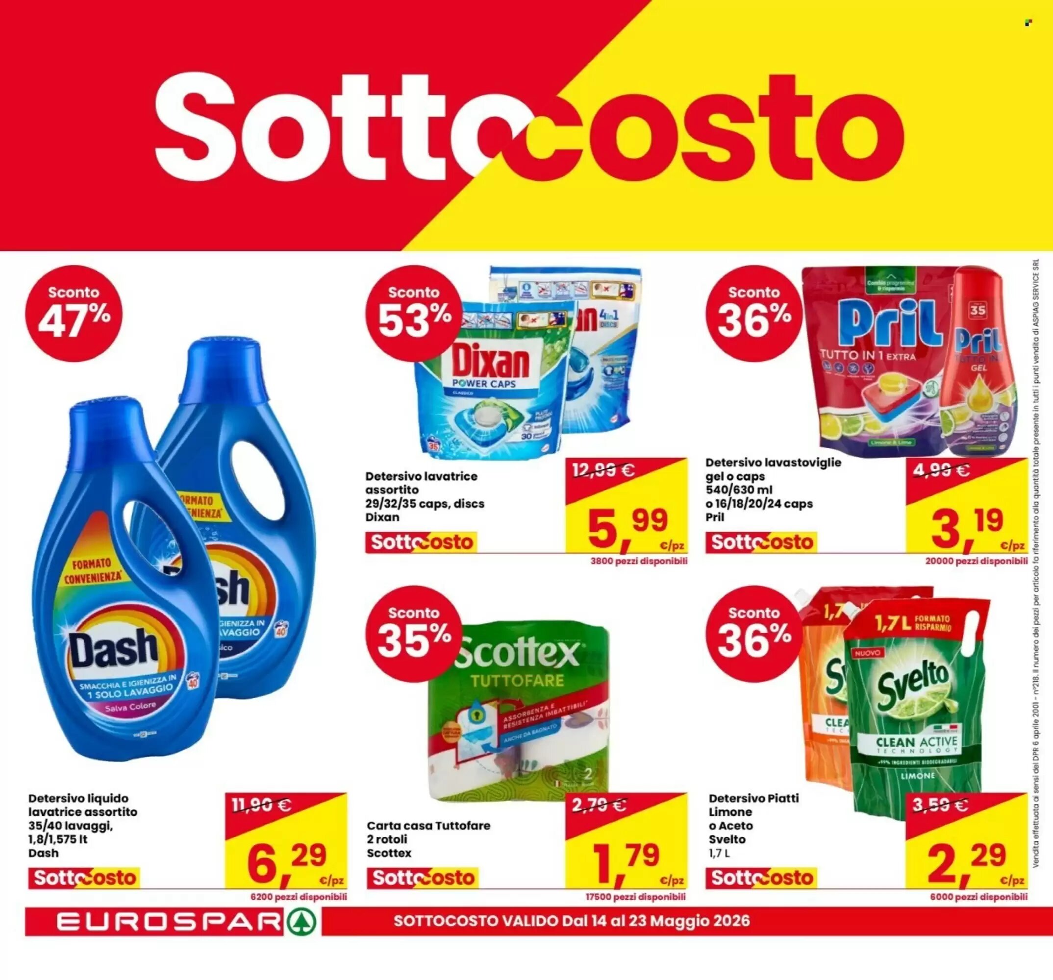 Volantino promozionale Eurospar  valide dal 14/05/2026 - Pagina 6.