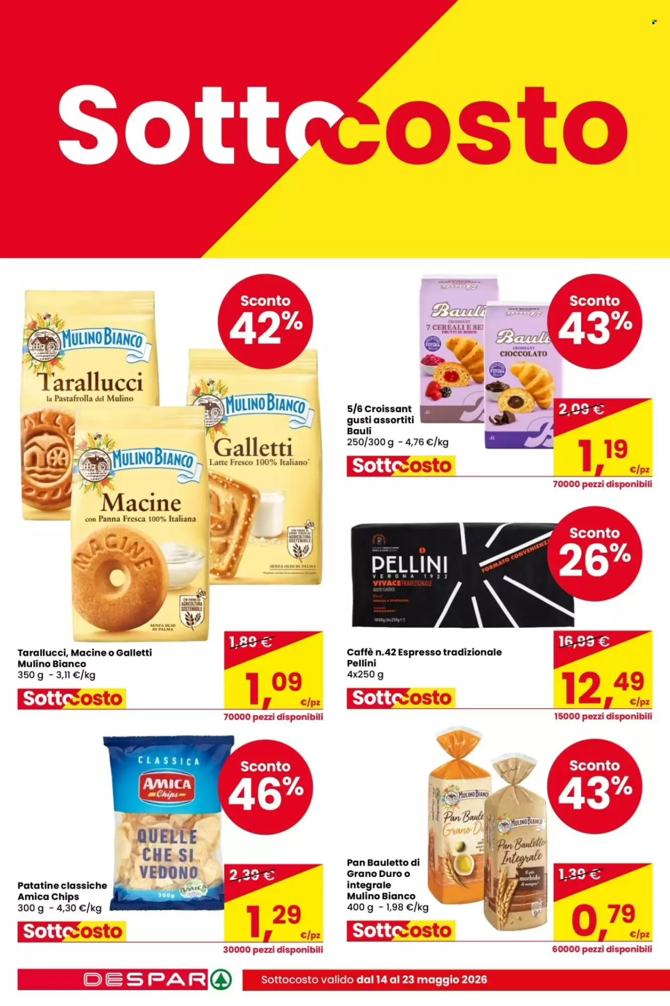 Volantino promozionale Despar  valide dal 14/05/2026 - Pagina 4.