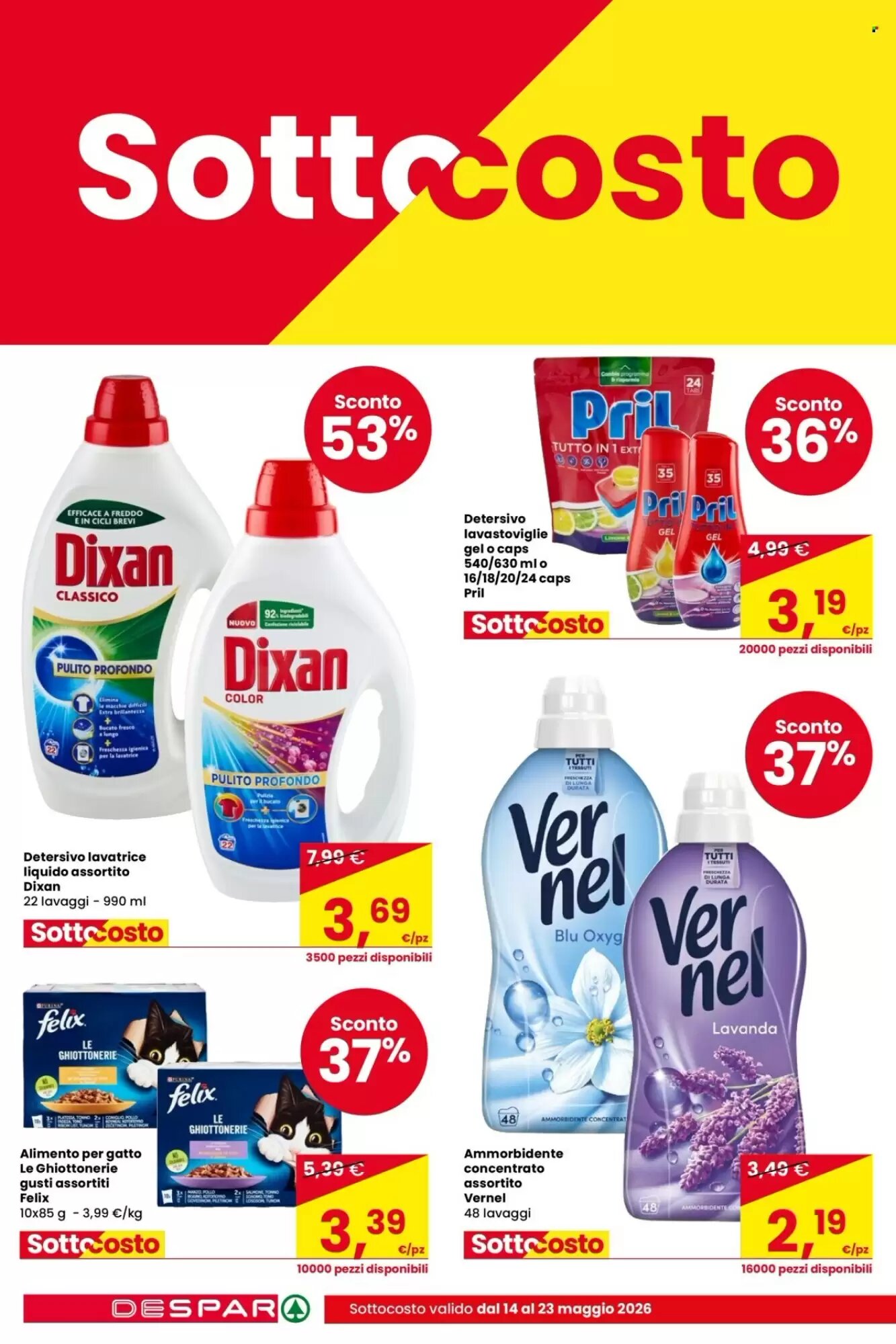 Volantino promozionale Despar  valide dal 14/05/2026 - Pagina 6.
