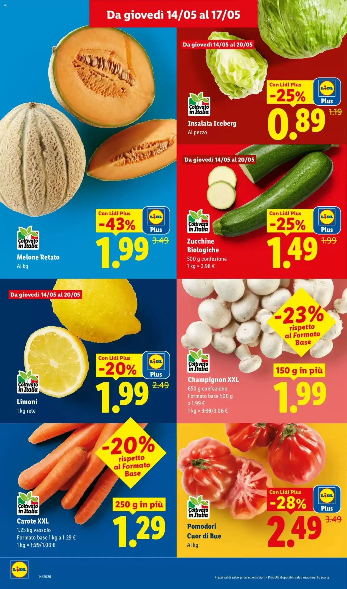Volantino promozionale Lidl  valide dal 14/05/2026 - Pagina 2.