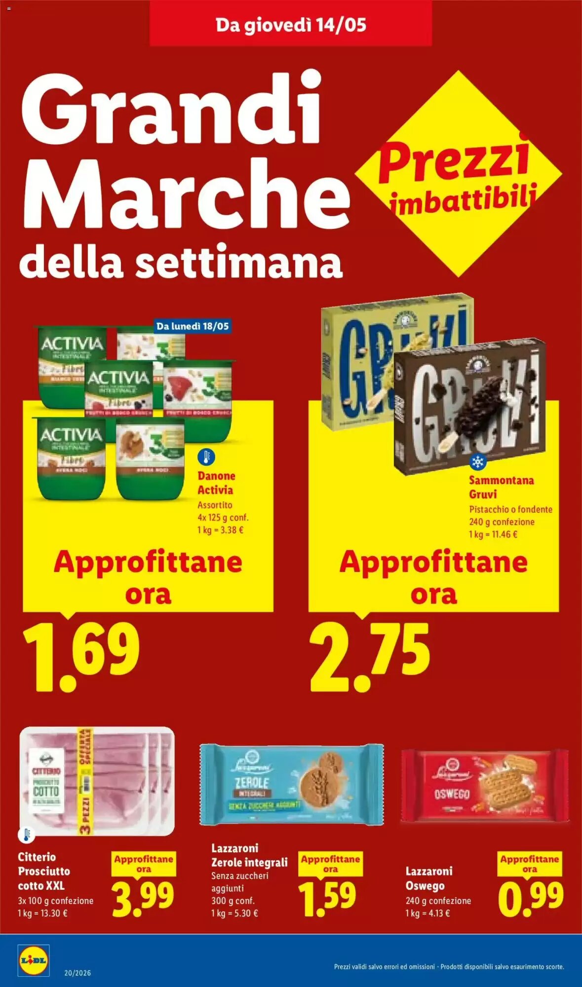 Volantino promozionale Lidl  valide dal 14/05/2026 - Pagina 4.