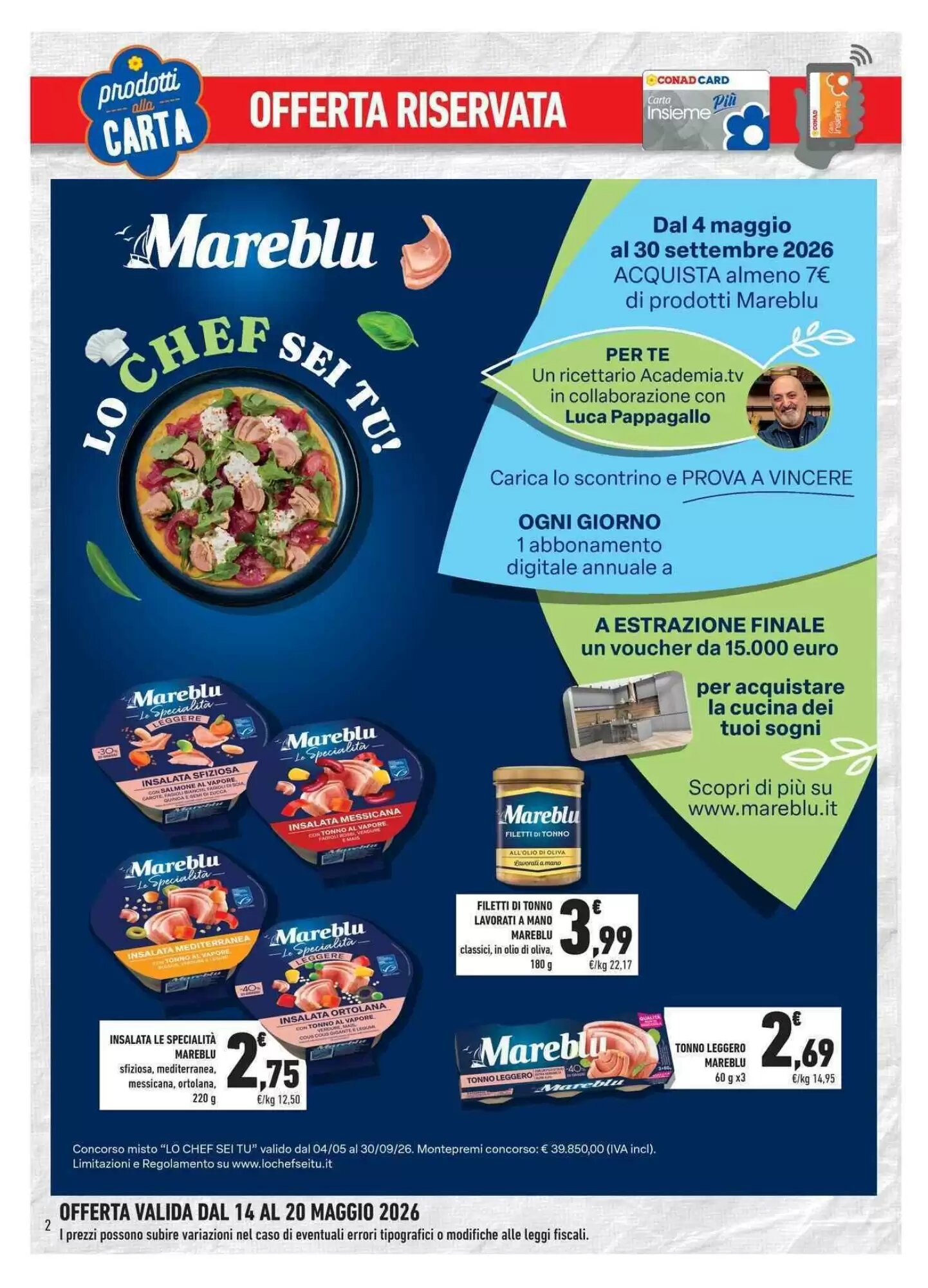 Volantino promozionale Conad  valide dal 14/05/2026 - Pagina 2.