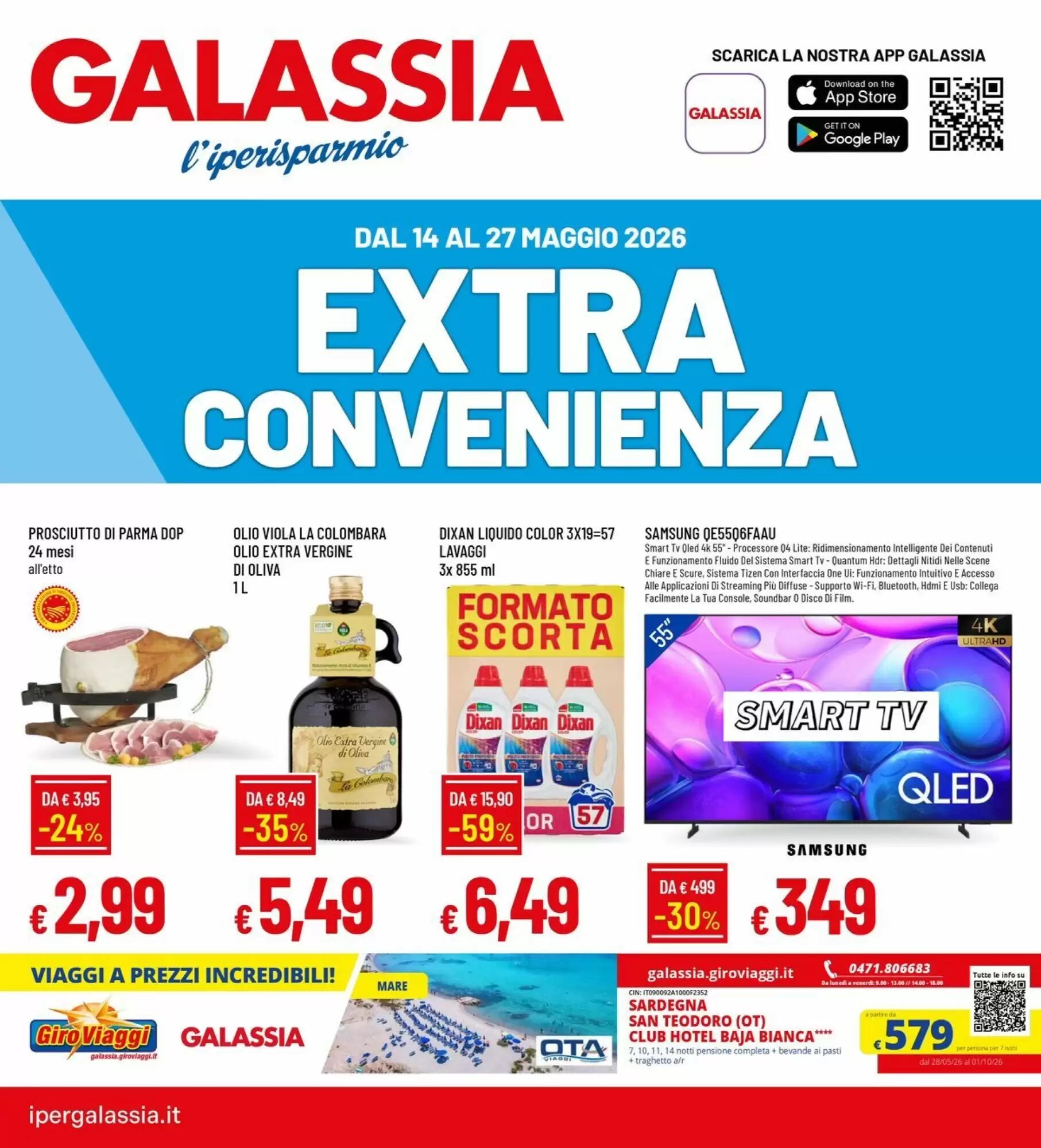 Volantino promozionale Galassia  valide dal 14/05/2026 - Pagina 1.