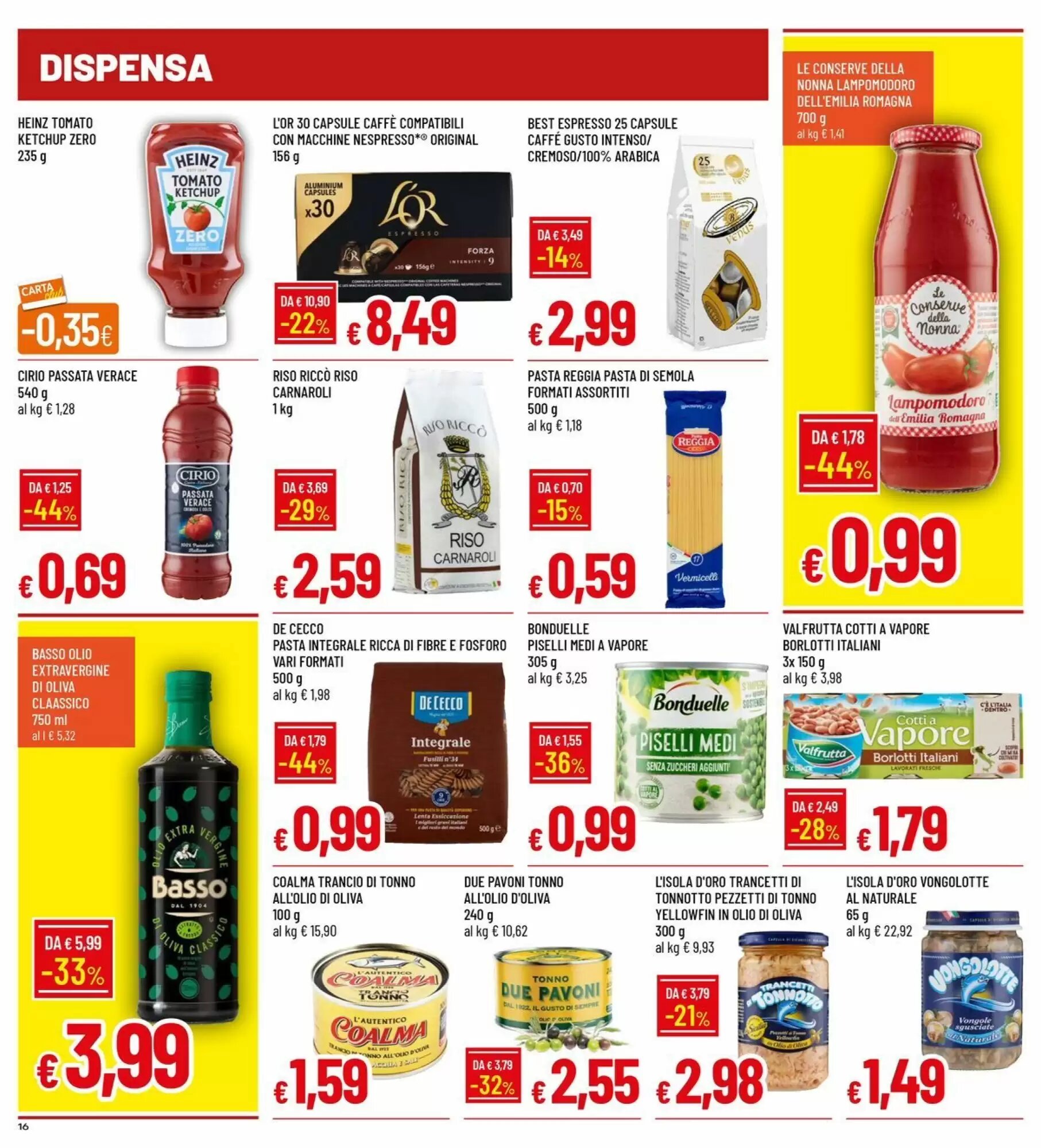 Volantino promozionale Galassia  valide dal 14/05/2026 - Pagina 16.