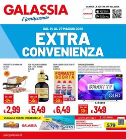 Volantino promozionale Galassia valide dal 14/05/2026
