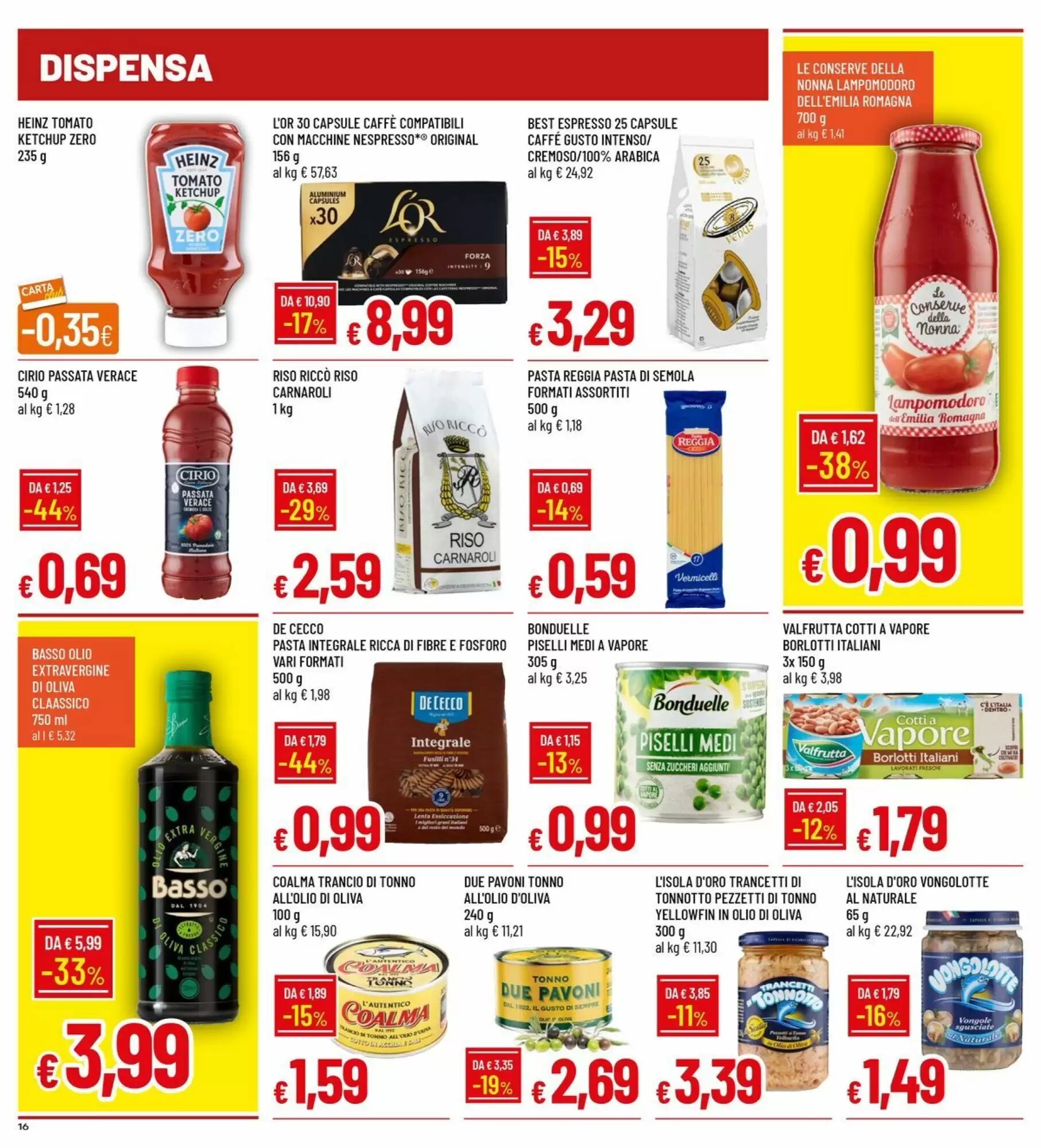 Volantino promozionale IperFamila  valide dal 14/05/2026 - Pagina 16.