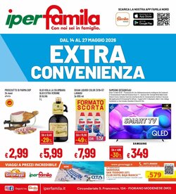 Volantino promozionale IperFamila valide dal 14/05/2026