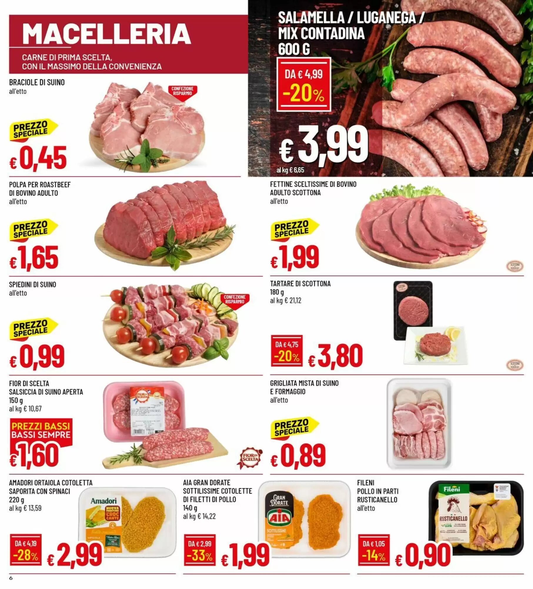 Volantino promozionale IperFamila  valide dal 14/05/2026 - Pagina 6.
