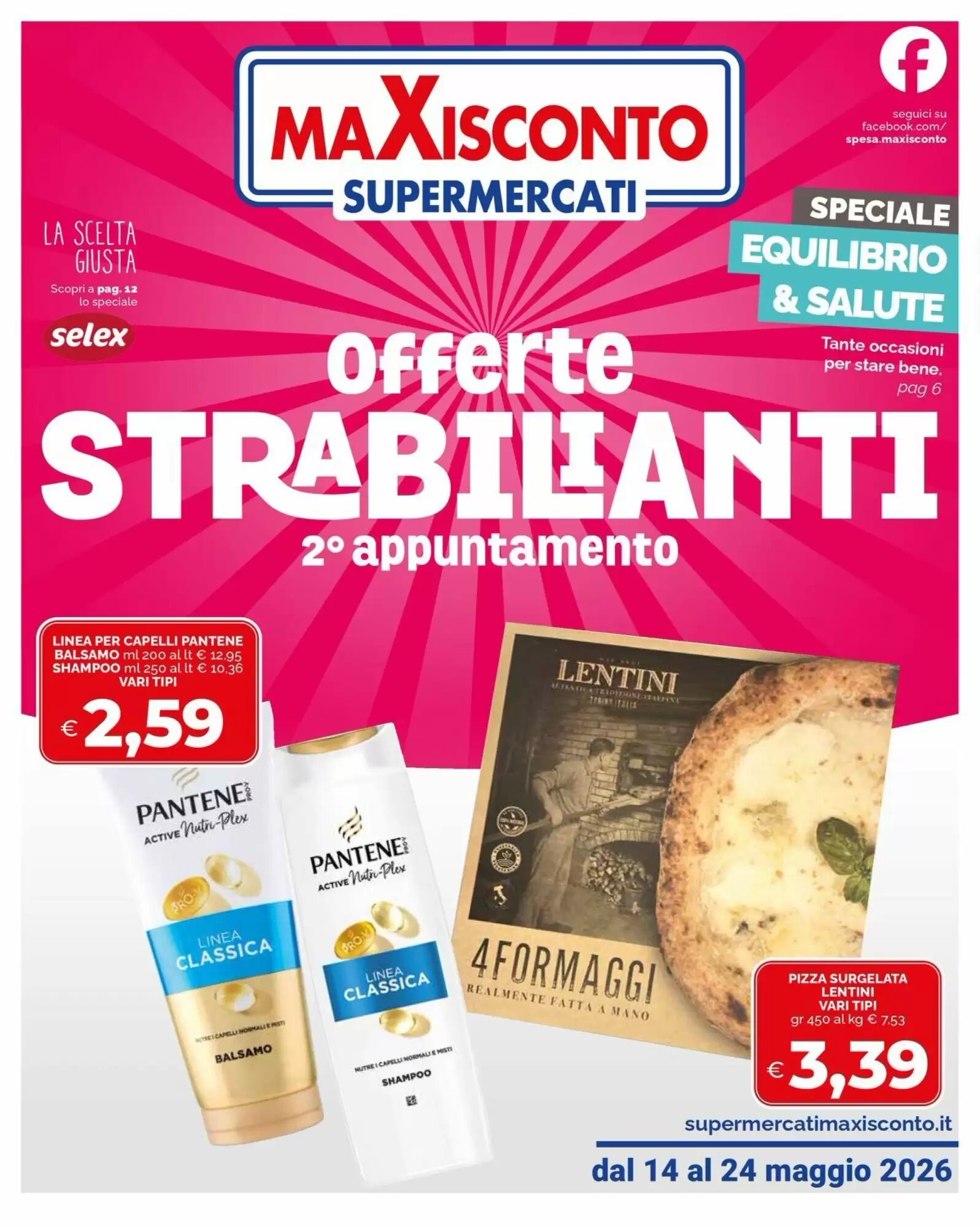 Volantino promozionale Maxisconto  valide dal 14/05/2026 - Pagina 1.
