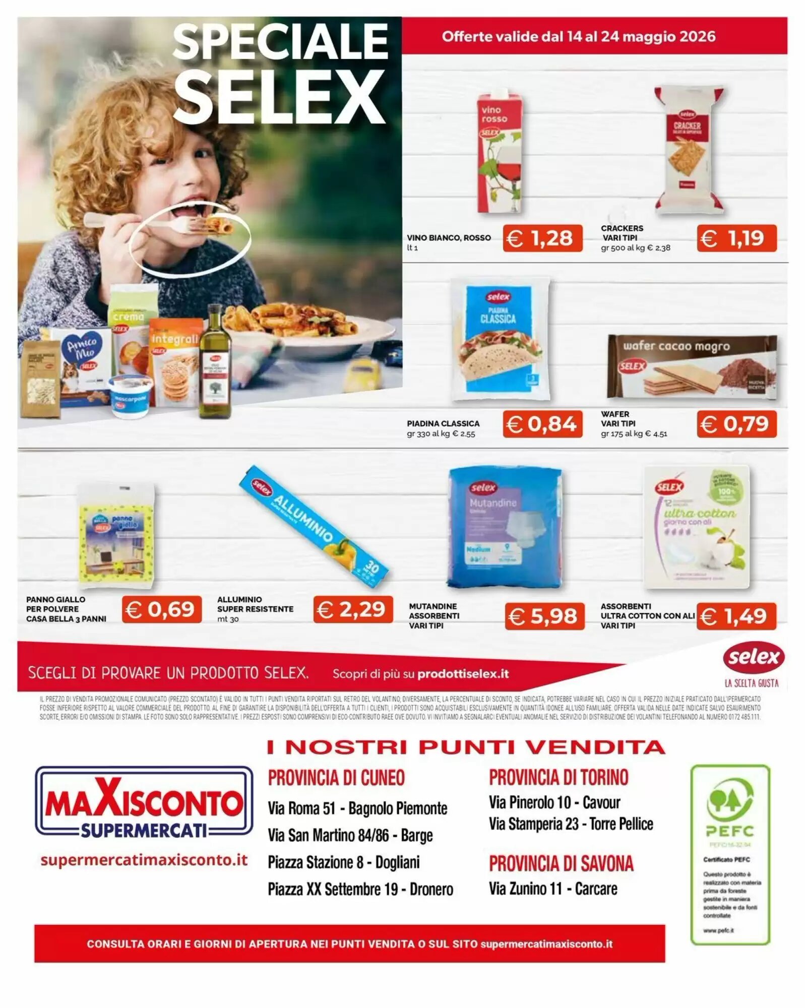 Volantino promozionale Maxisconto  valide dal 14/05/2026 - Pagina 12.