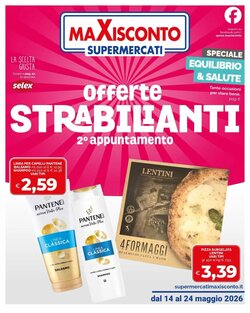 Volantino promozionale Maxisconto  valide dal 14/05/2026