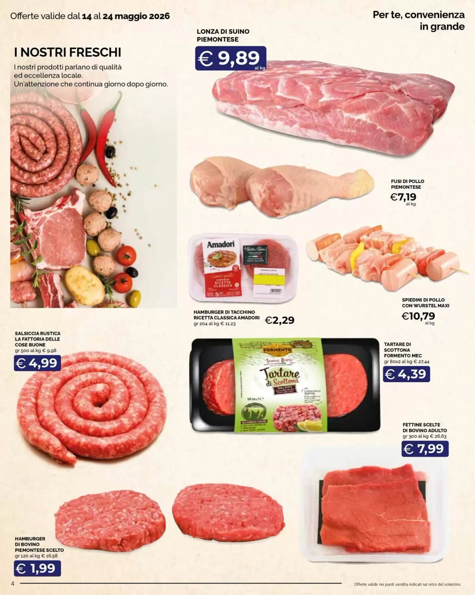 Volantino promozionale Maxisconto  valide dal 14/05/2026 - Pagina 4.