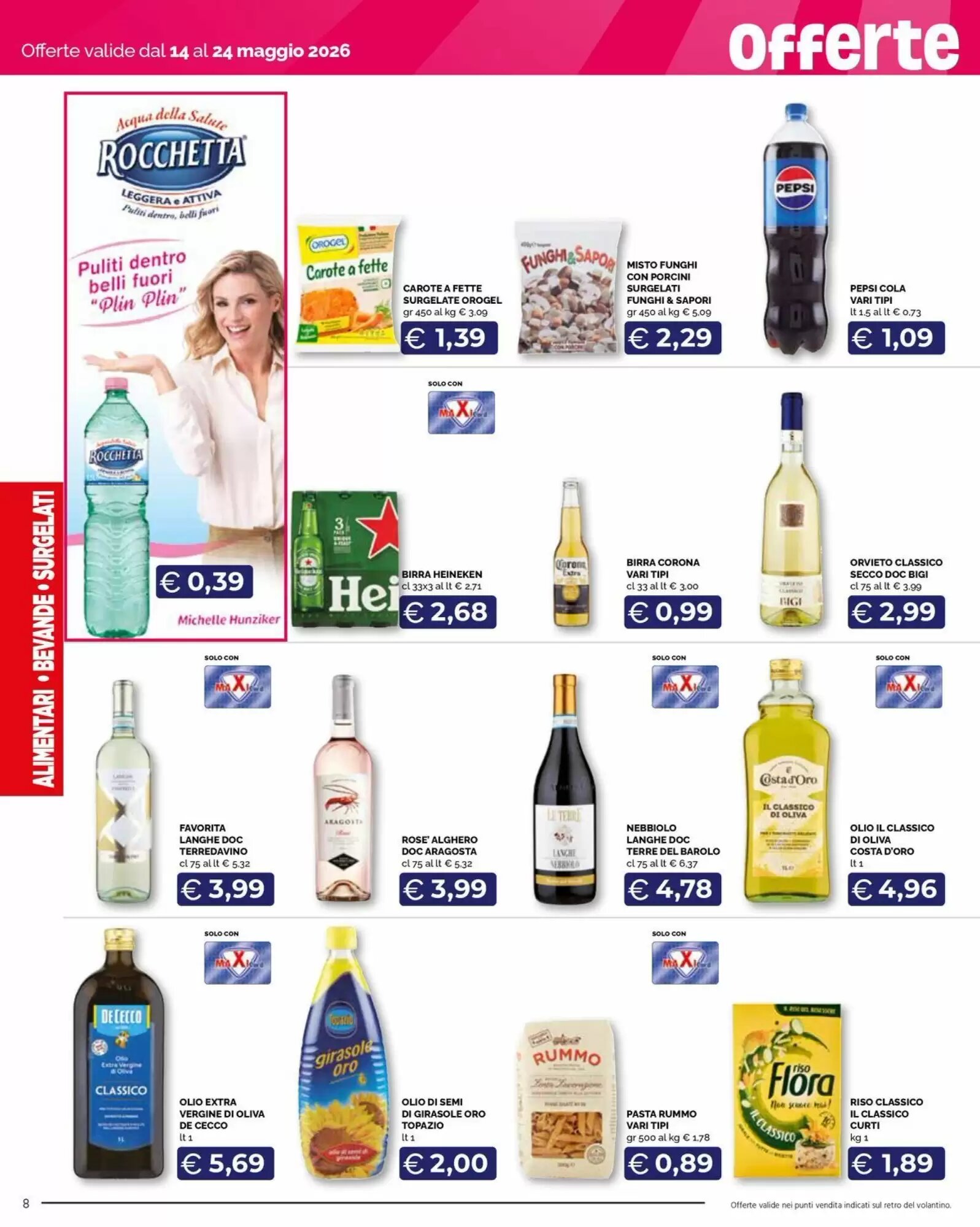 Volantino promozionale Maxisconto  valide dal 14/05/2026 - Pagina 8.