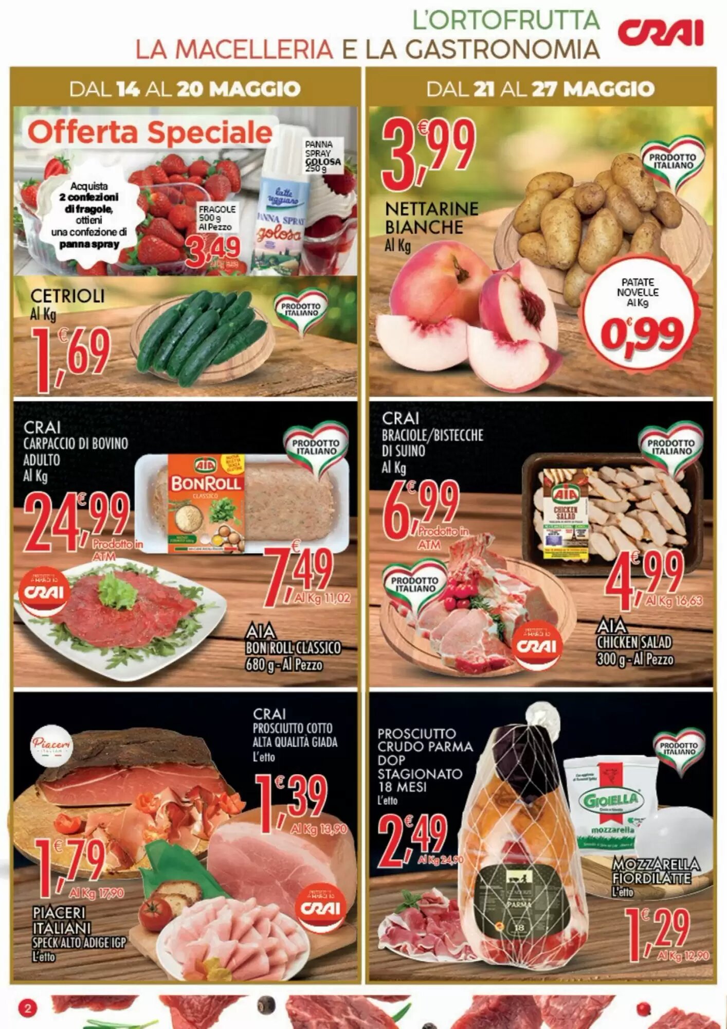 Volantino promozionale Crai  valide dal 14/05/2026 - Pagina 2.