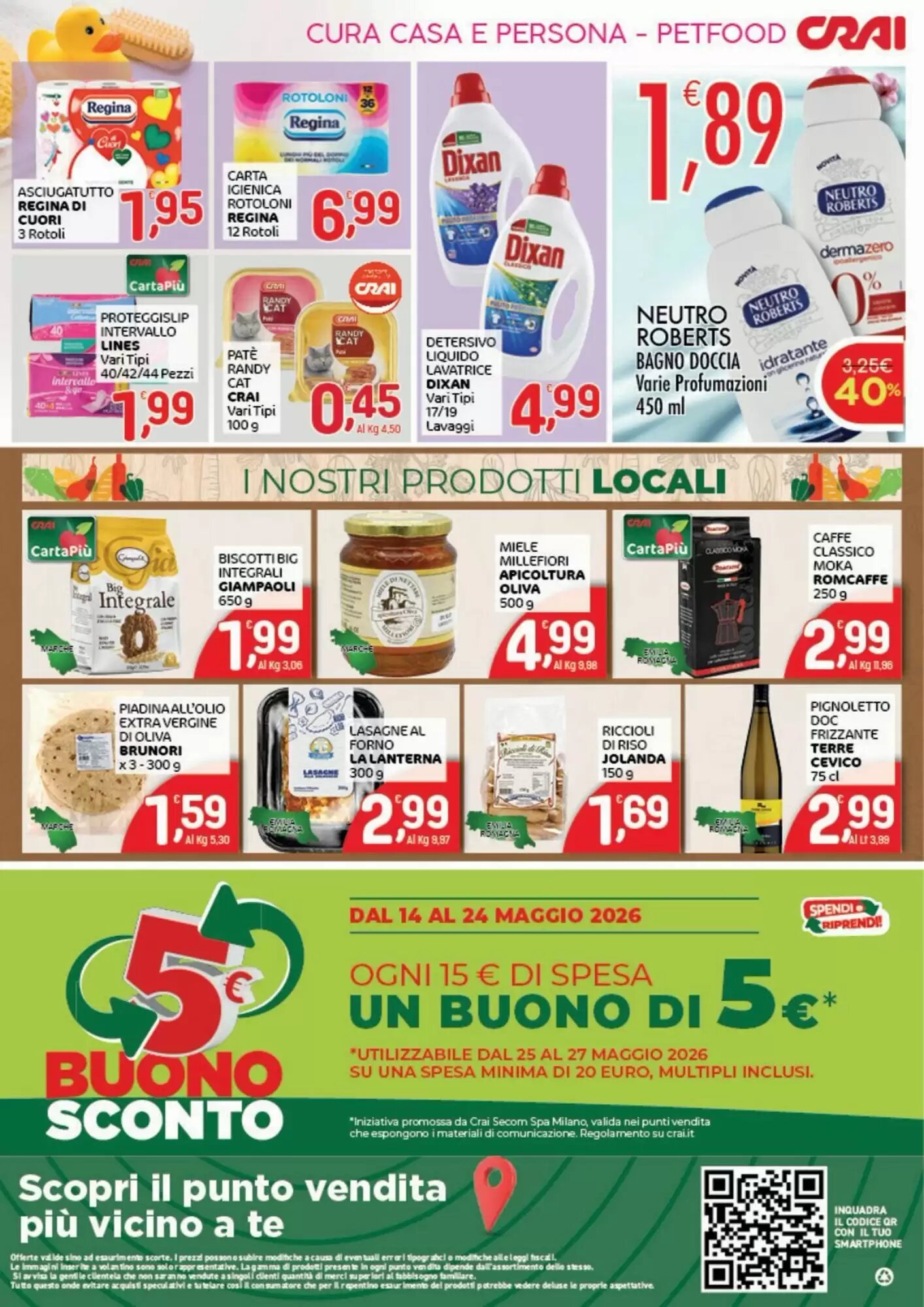 Volantino promozionale Crai  valide dal 14/05/2026 - Pagina 4.