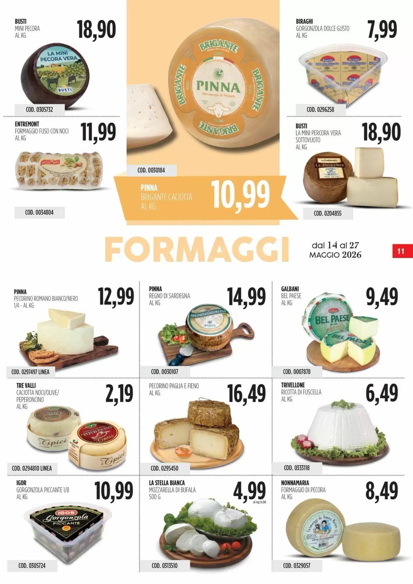Volantino promozionale Carico Cash & Carry  valide dal 14/05/2026 - Pagina 11.