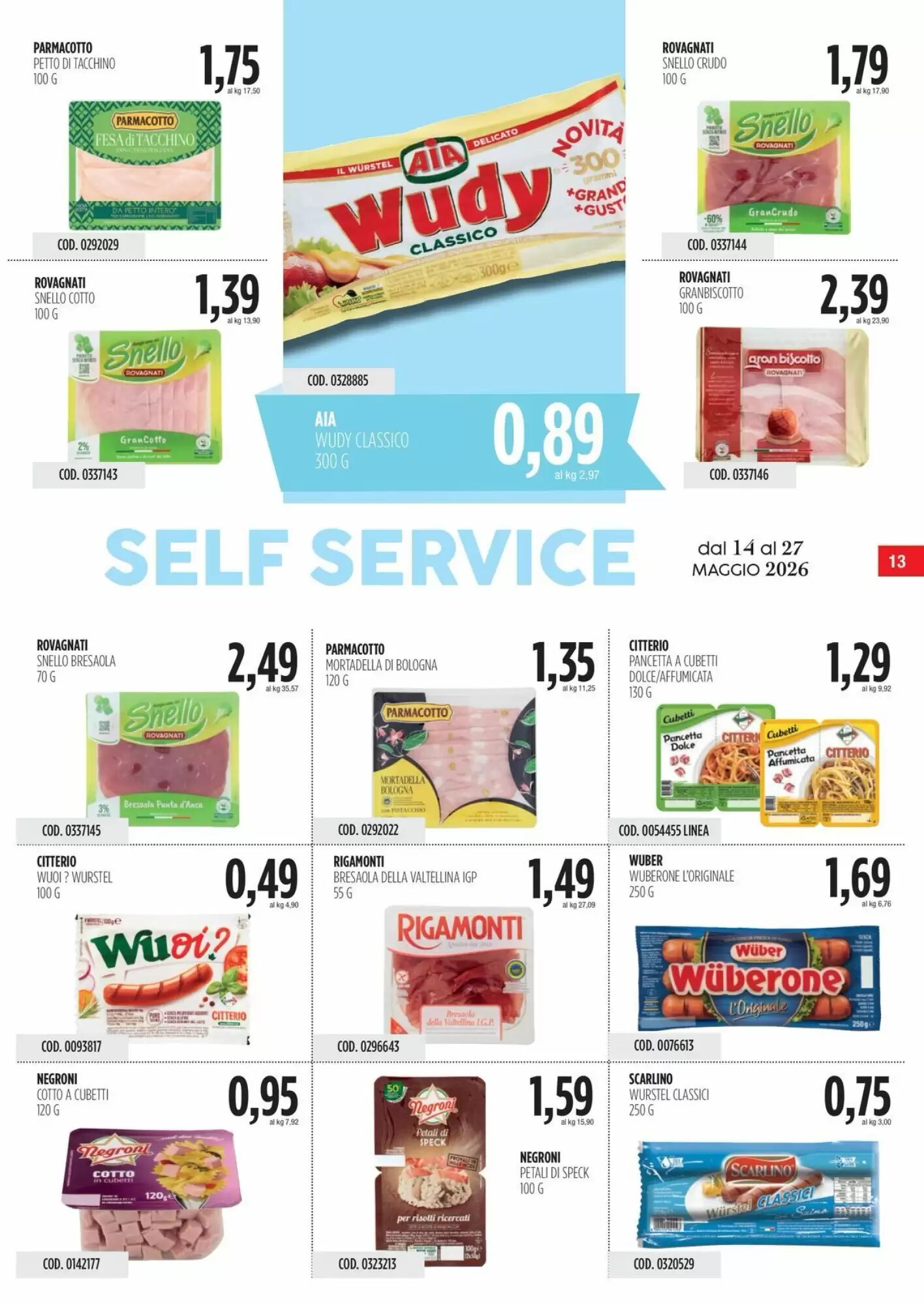 Volantino promozionale Carico Cash & Carry  valide dal 14/05/2026 - Pagina 13.