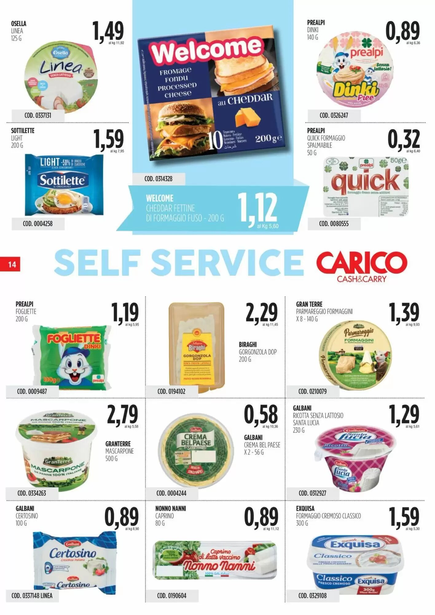 Volantino promozionale Carico Cash & Carry  valide dal 14/05/2026 - Pagina 14.