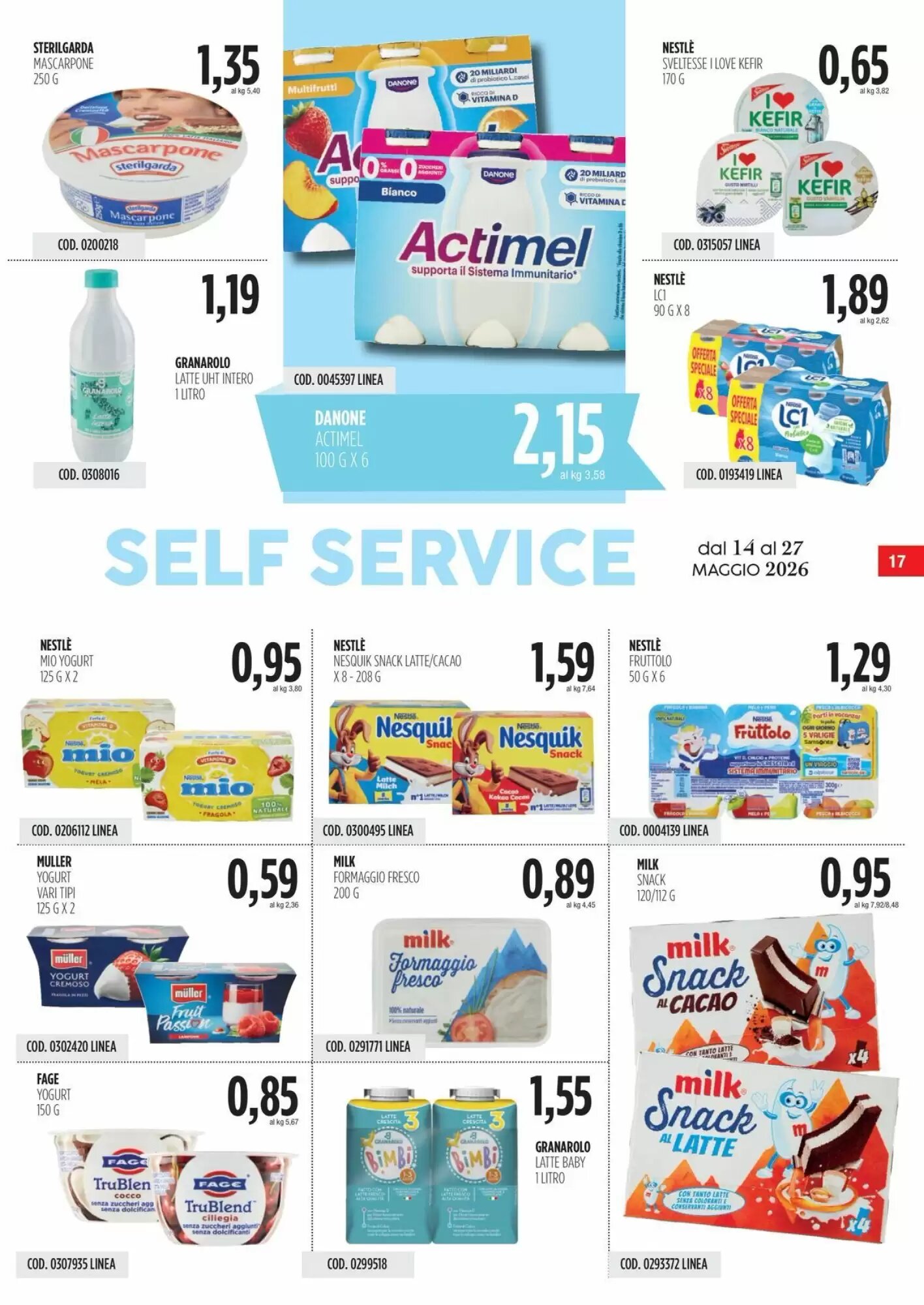 Volantino promozionale Carico Cash & Carry  valide dal 14/05/2026 - Pagina 17.