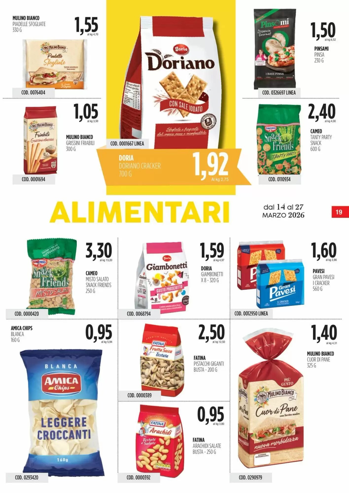 Volantino promozionale Carico Cash & Carry  valide dal 14/05/2026 - Pagina 19.