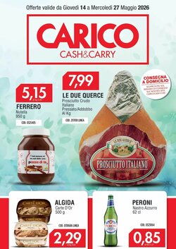 Volantino promozionale Carico Cash & Carry valide dal 14/05/2026