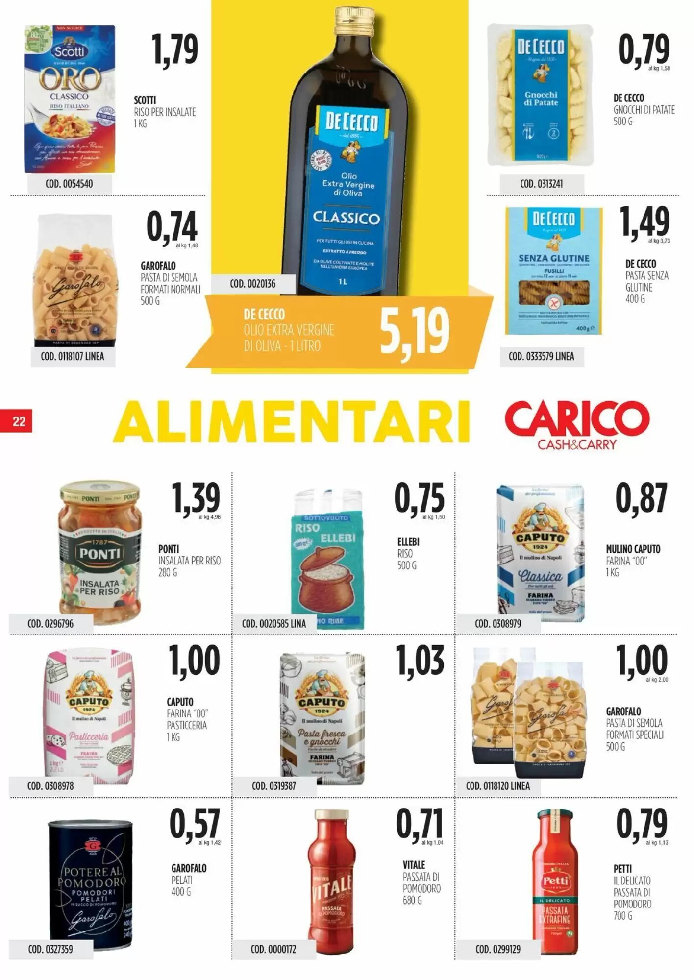 Volantino promozionale Carico Cash & Carry  valide dal 14/05/2026 - Pagina 22.