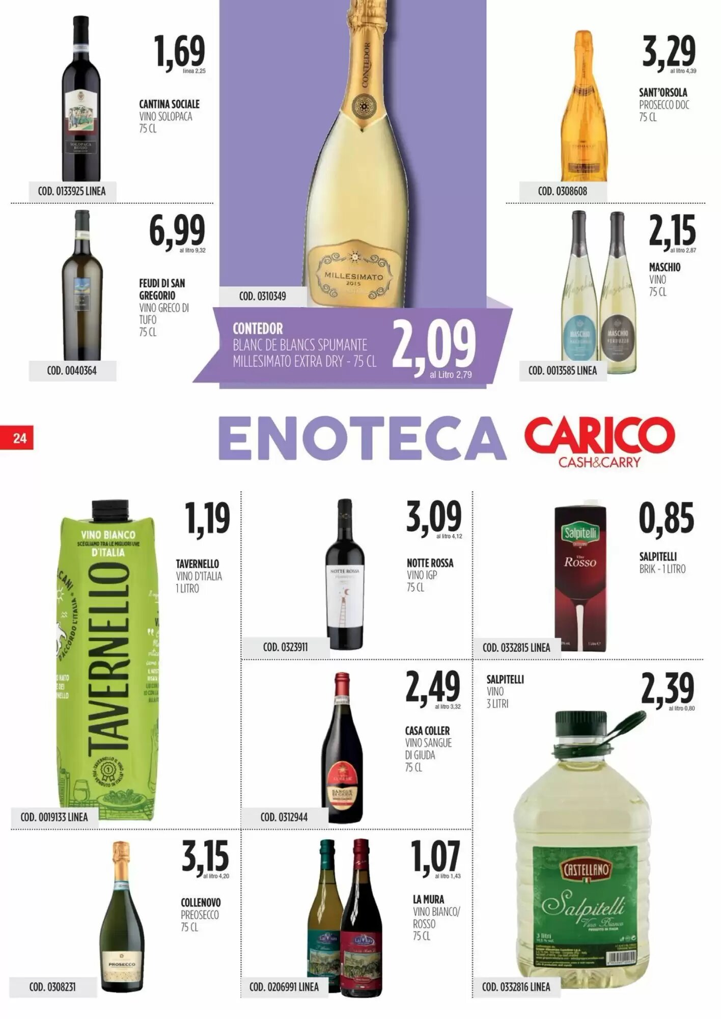 Volantino promozionale Carico Cash & Carry  valide dal 14/05/2026 - Pagina 24.