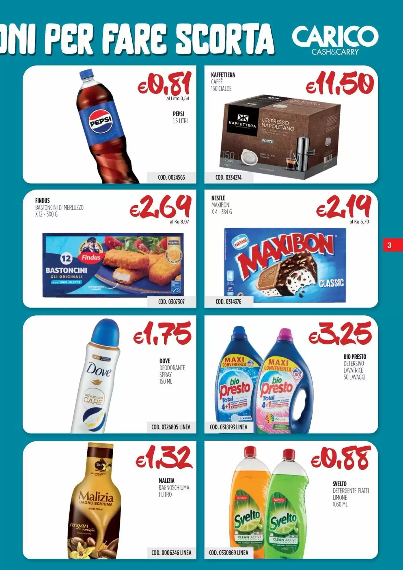 Volantino promozionale Carico Cash & Carry  valide dal 14/05/2026 - Pagina 3.