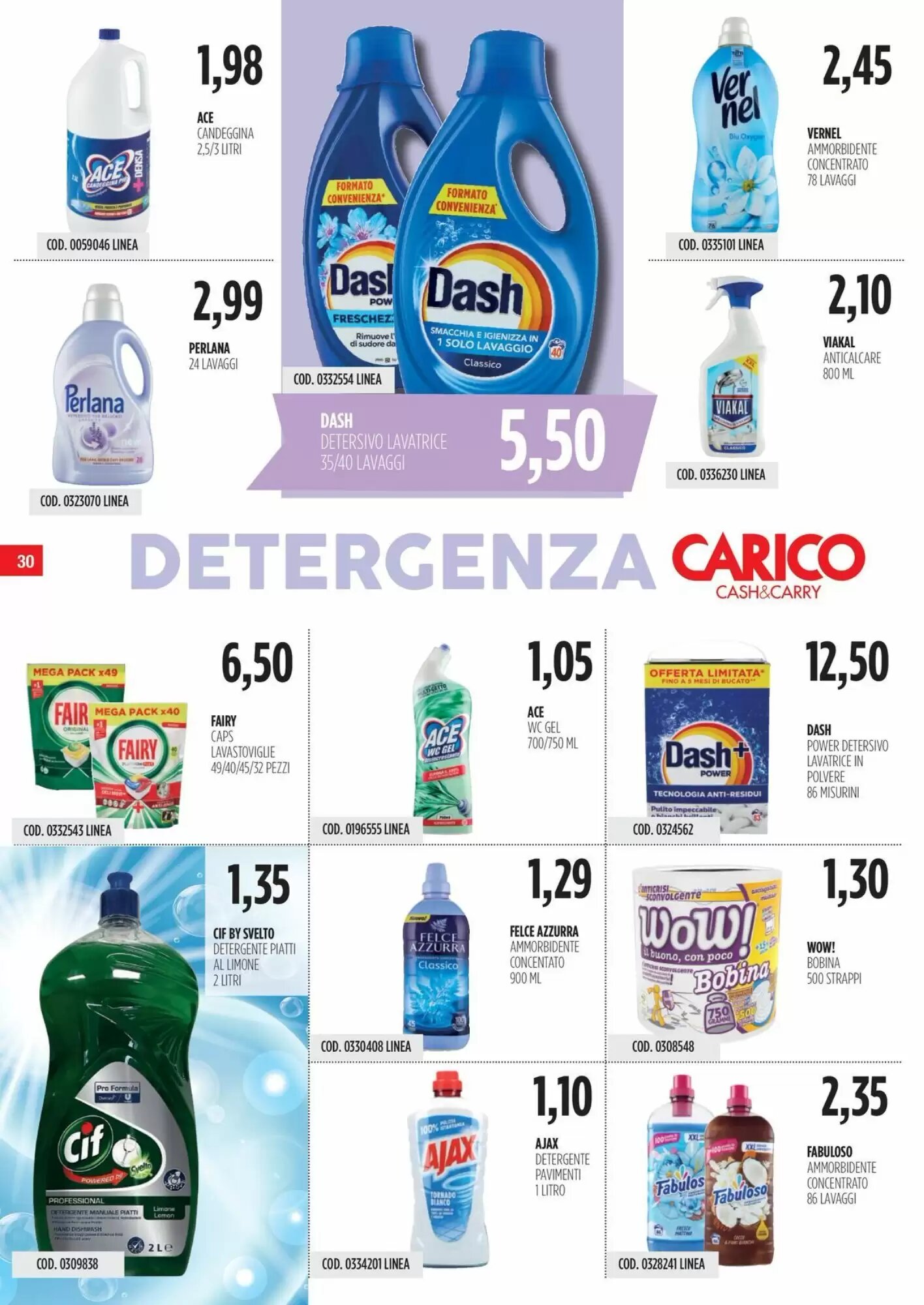 Volantino promozionale Carico Cash & Carry  valide dal 14/05/2026 - Pagina 30.