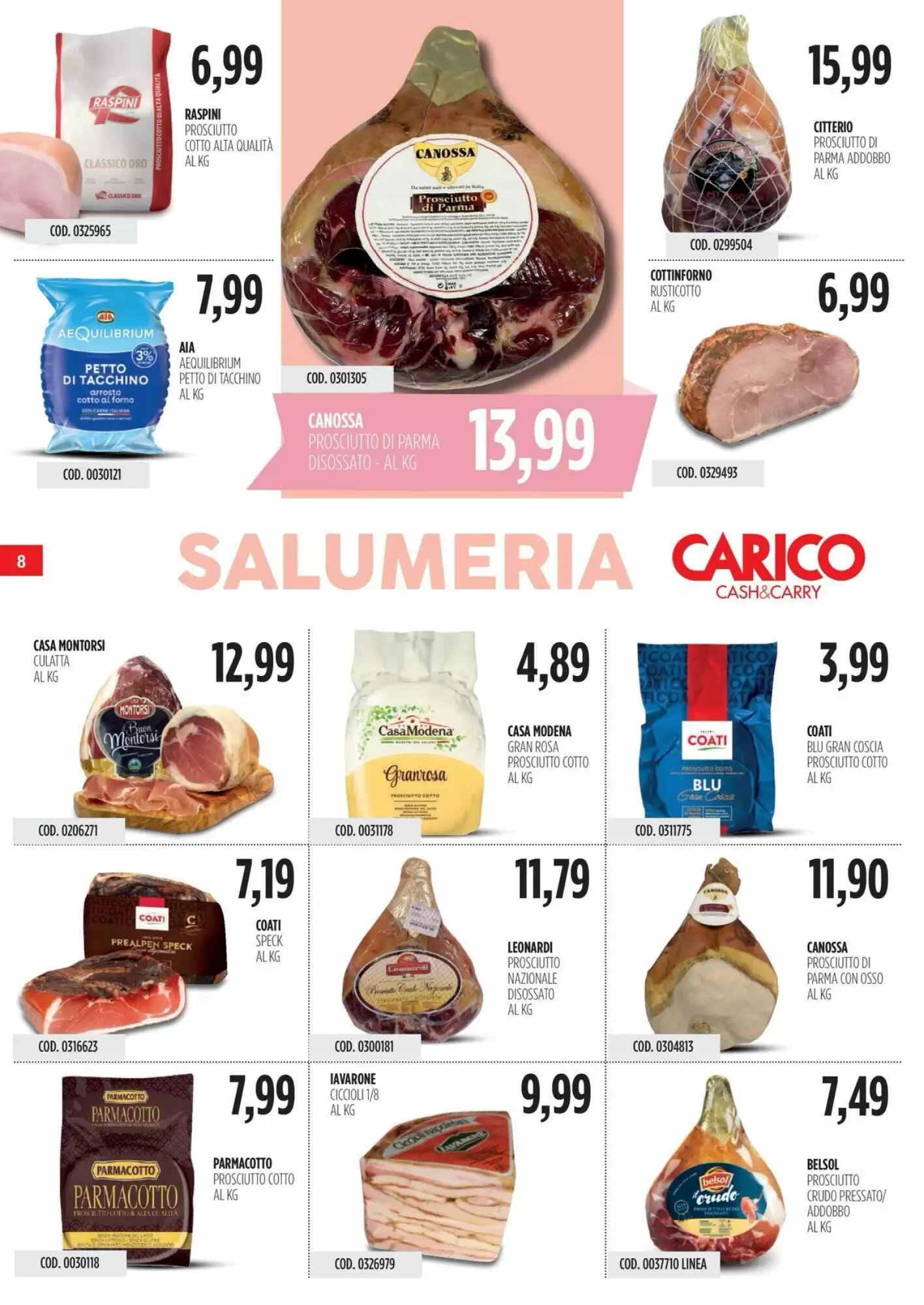 Volantino promozionale Carico Cash & Carry  valide dal 14/05/2026 - Pagina 8.