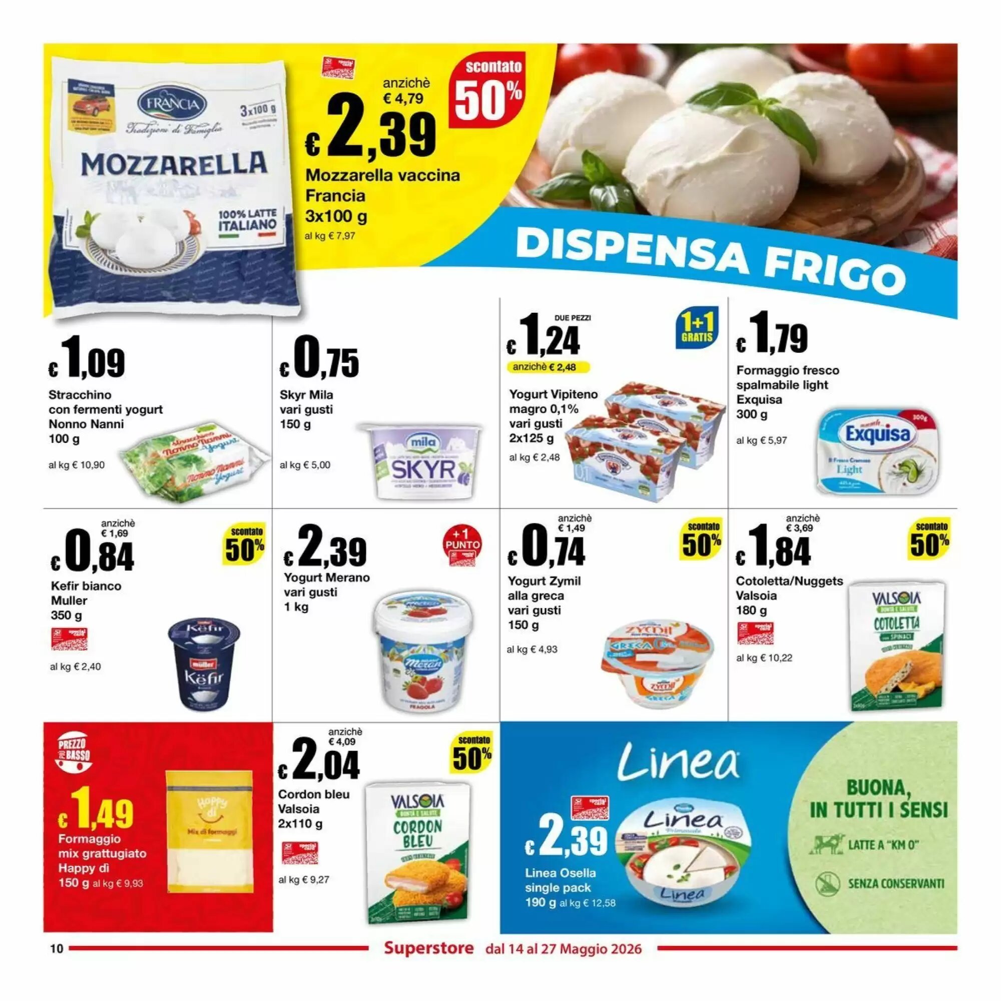 Volantino promozionale Sì con te  valide dal 14/05/2026 - Pagina 10.
