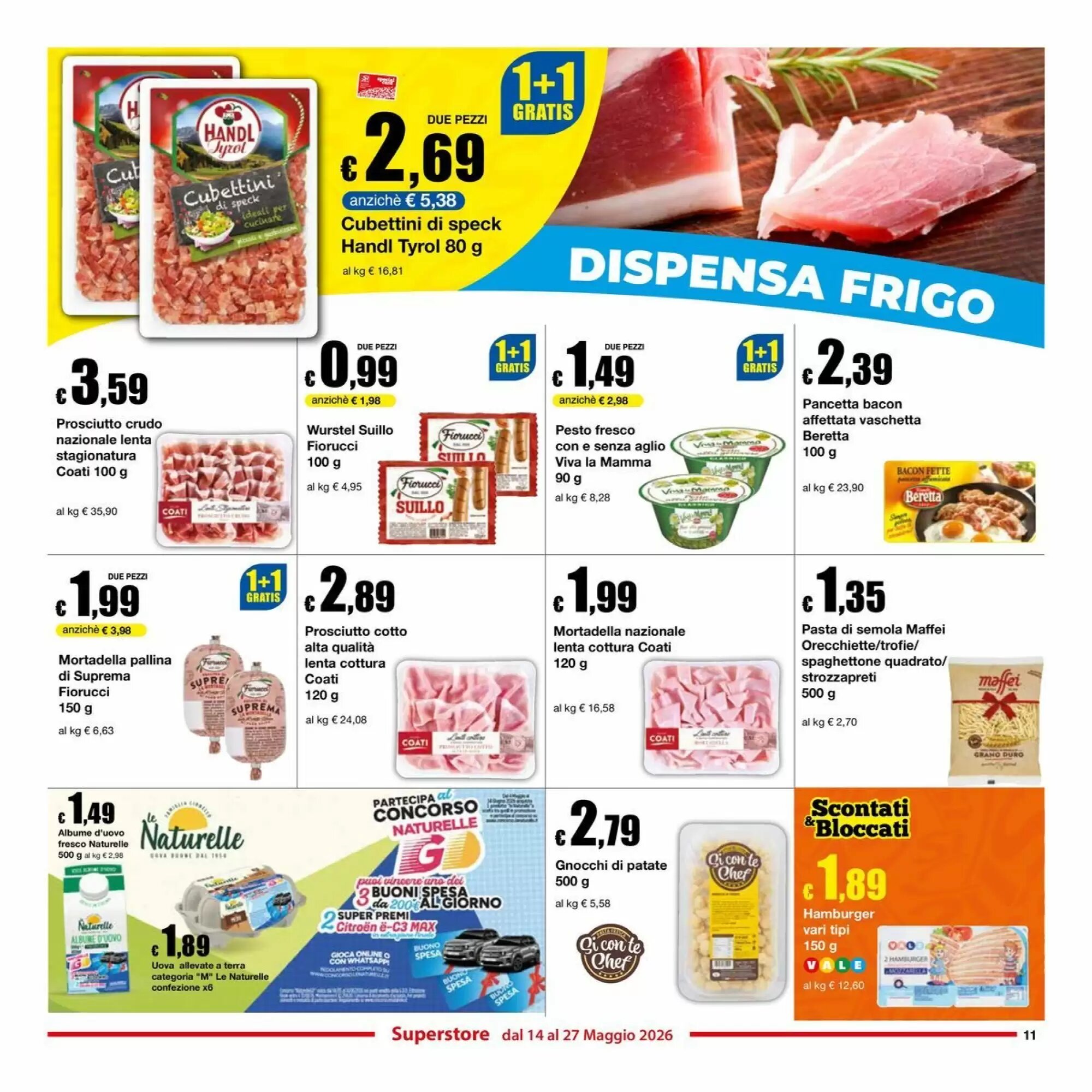 Volantino promozionale Sì con te  valide dal 14/05/2026 - Pagina 11.