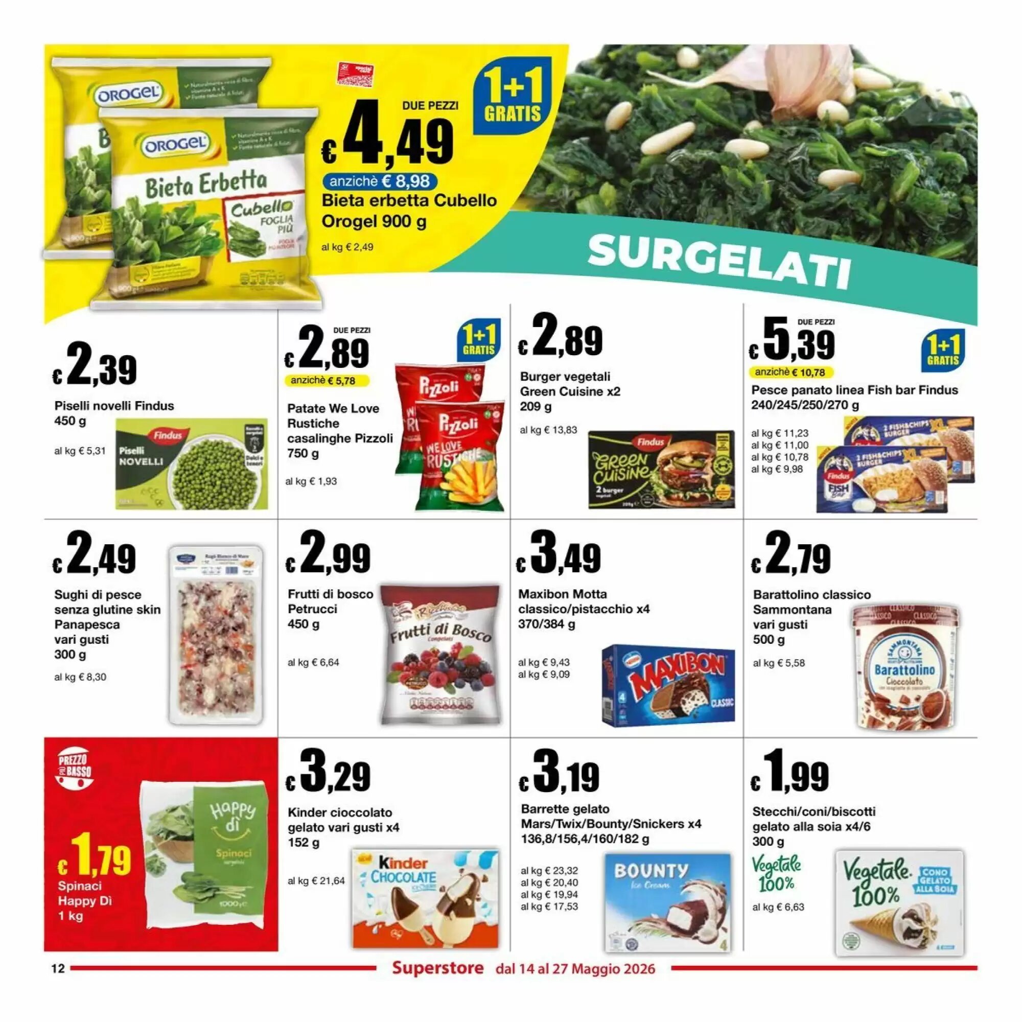 Volantino promozionale Sì con te  valide dal 14/05/2026 - Pagina 12.
